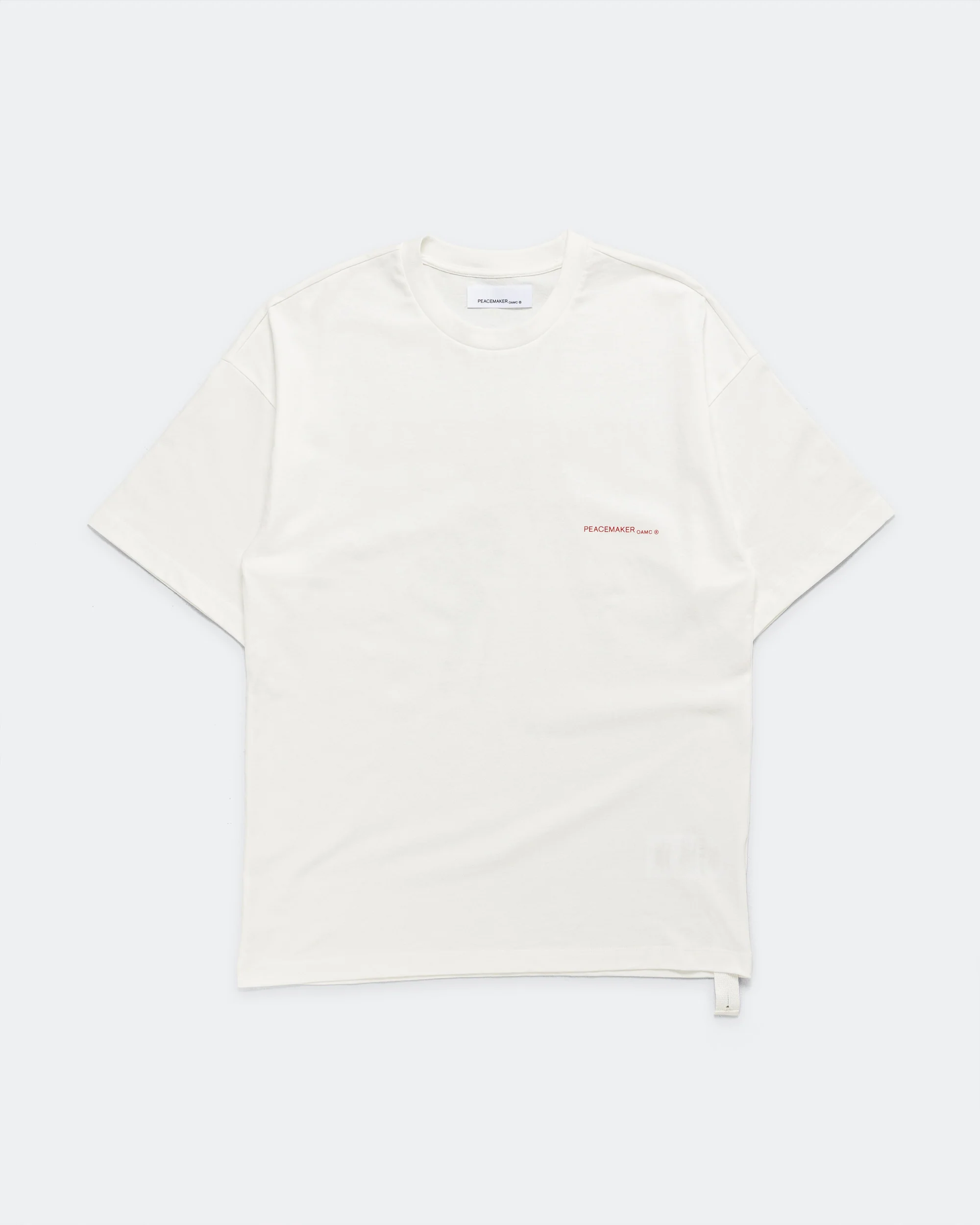 Oversize Keys Print Tee - White
