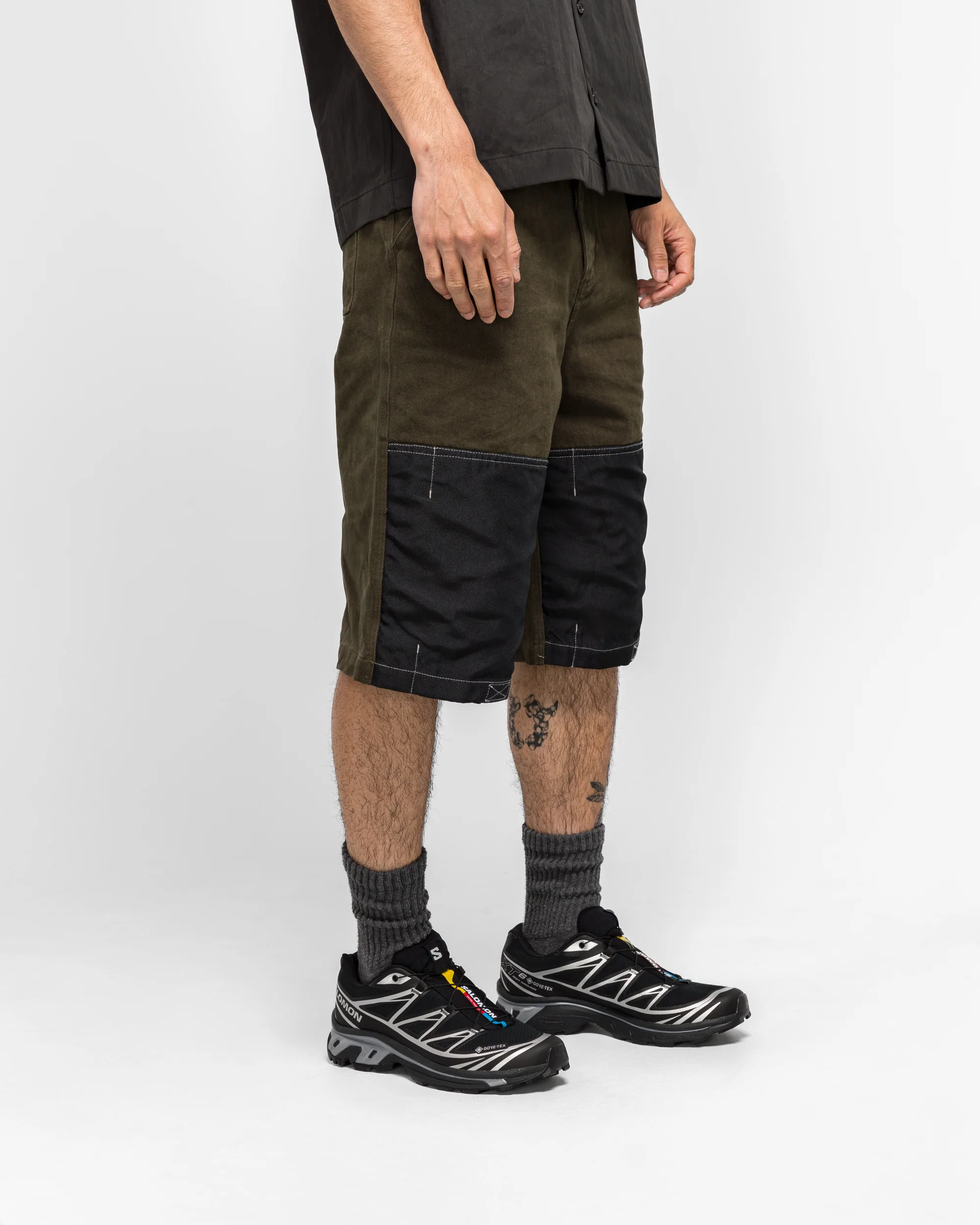 Workwear Short - Military Green - Image 3