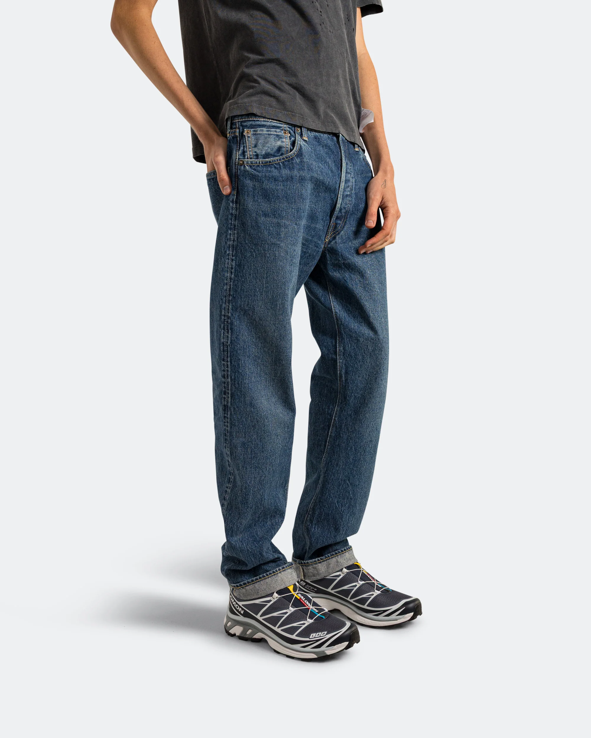 105 Standard Selvedge Denim - 2 Year Wash - Image 3