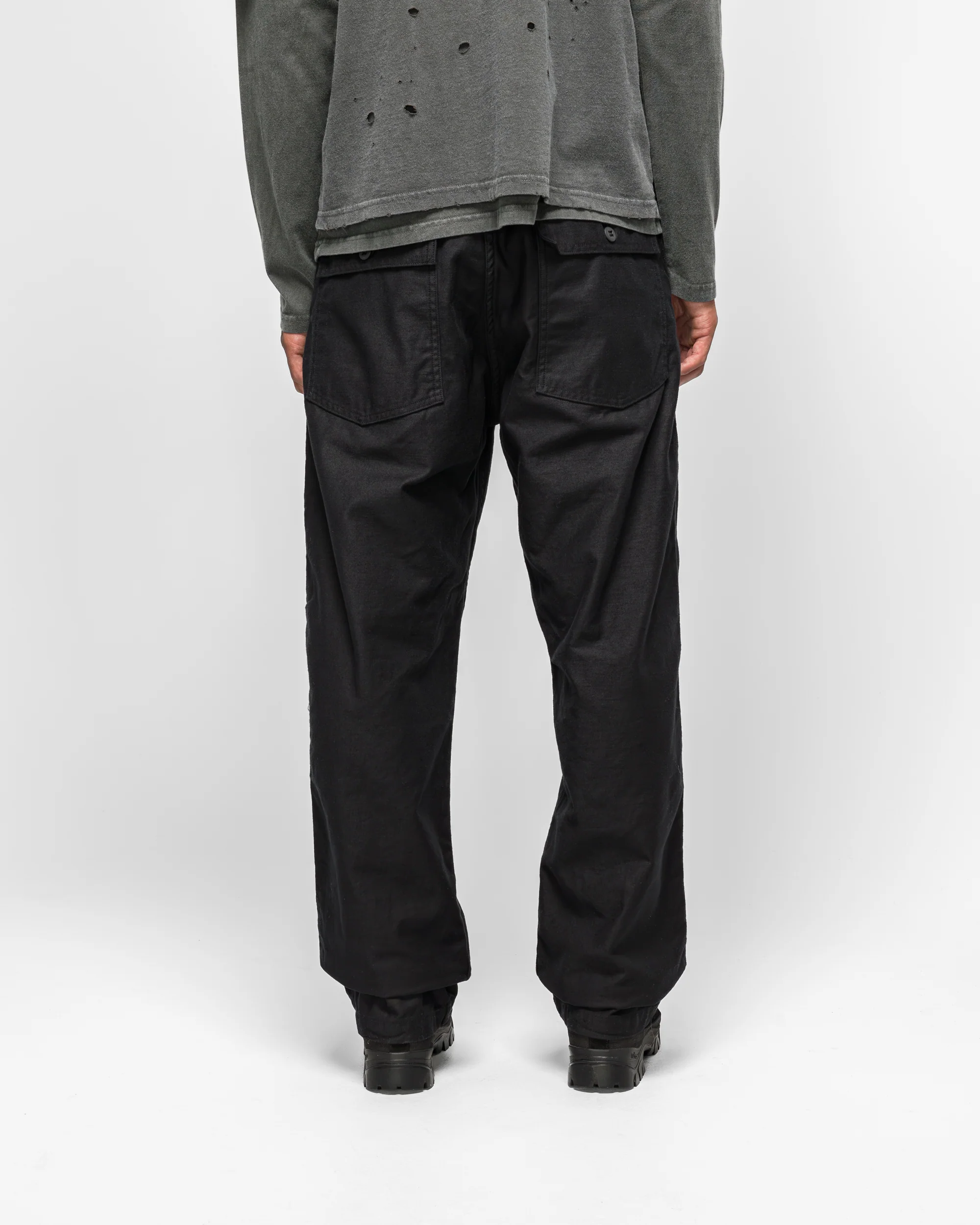 US Army Fatigue Pants (Regular Fit) - Black - Image 4