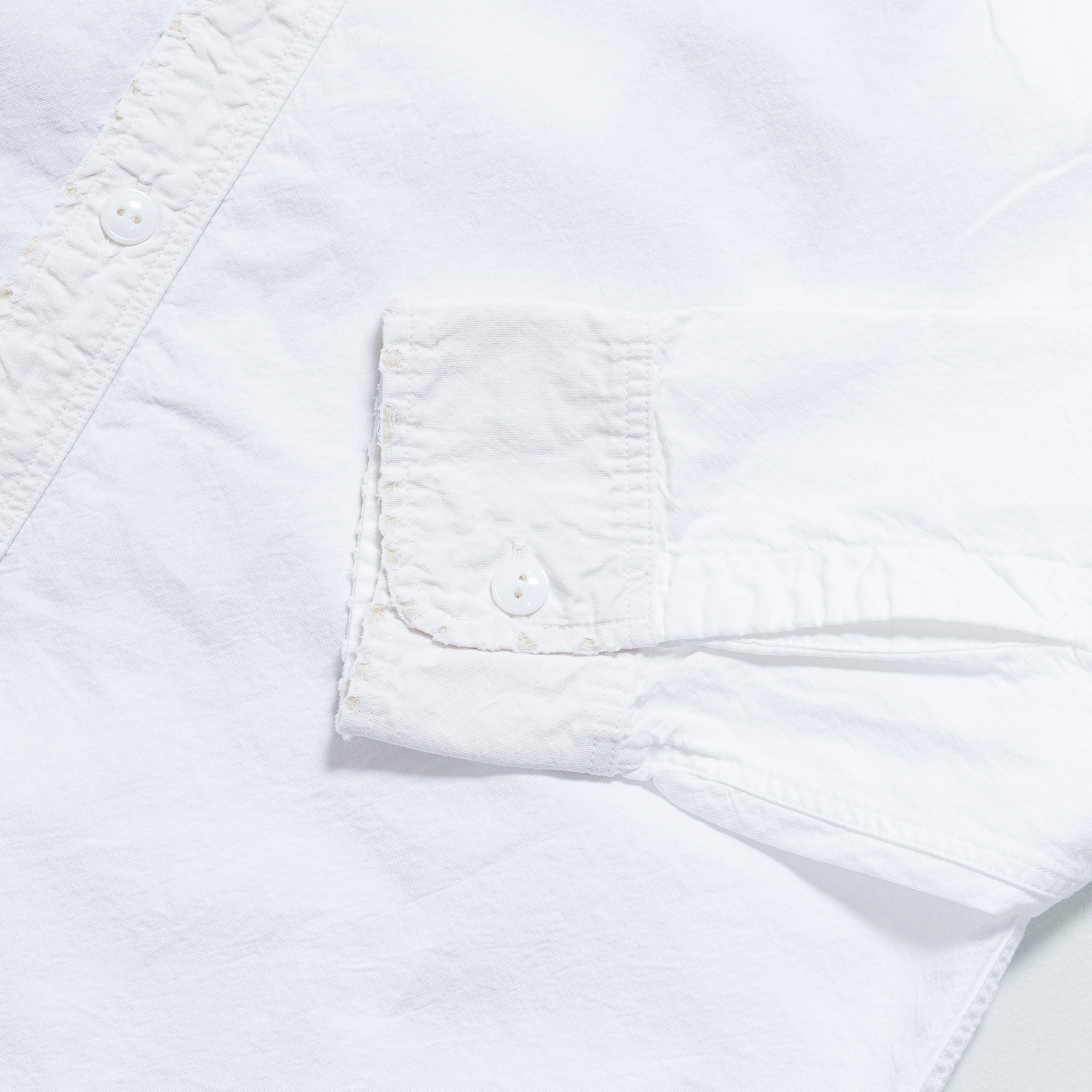 OX KOUNTRY Work Shirt (RAIN BANDANA Remake) - White - Image 5