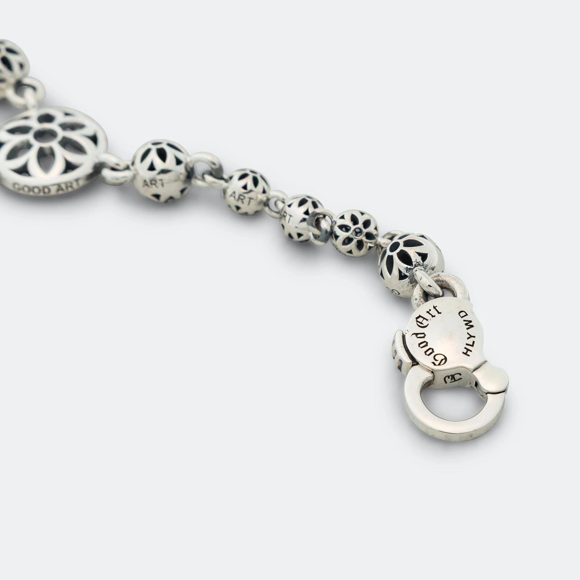 Oyster Rosary Necklace - 925 Silver - Image 5