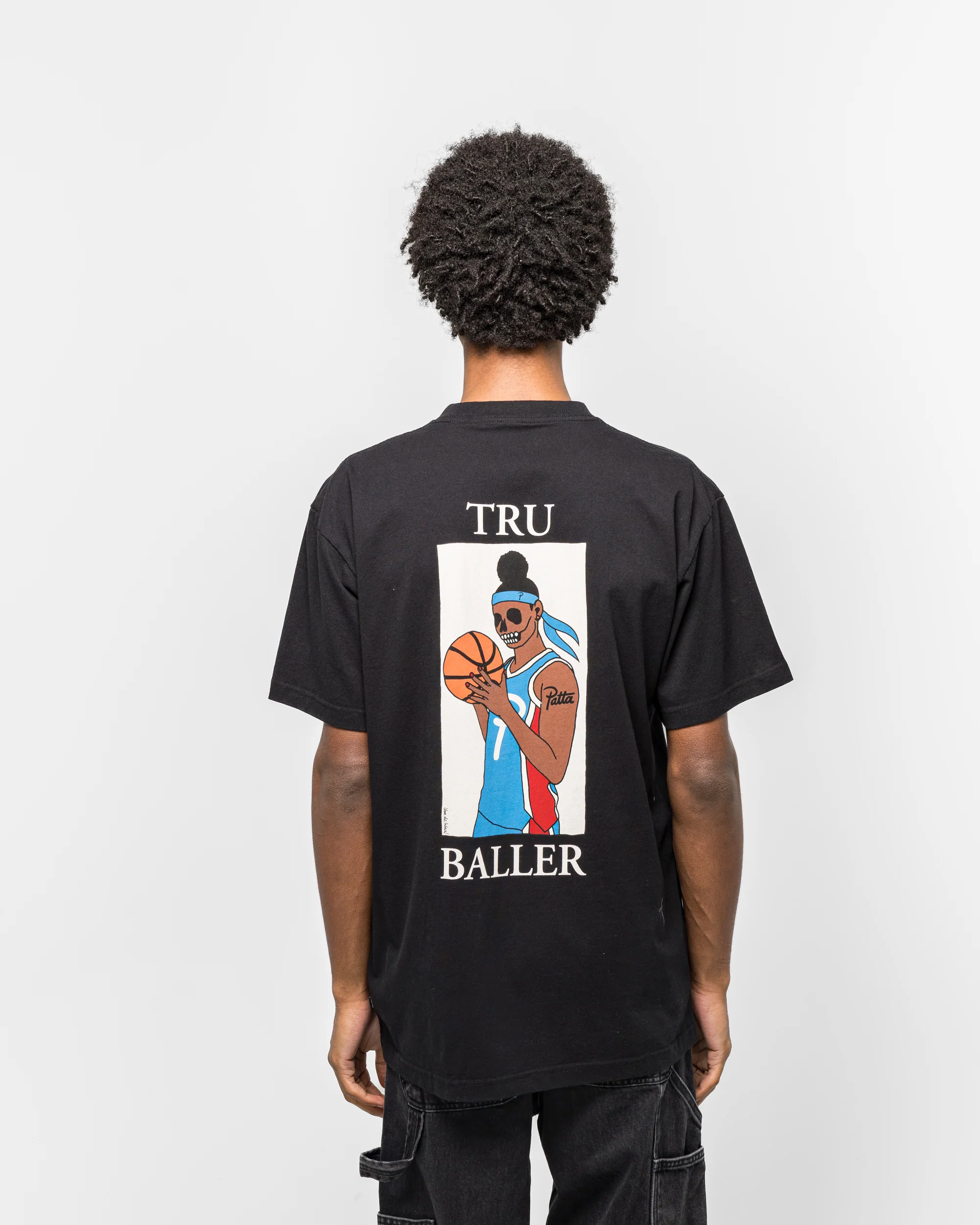Tru Baller T-Shirt - Black - Image 4