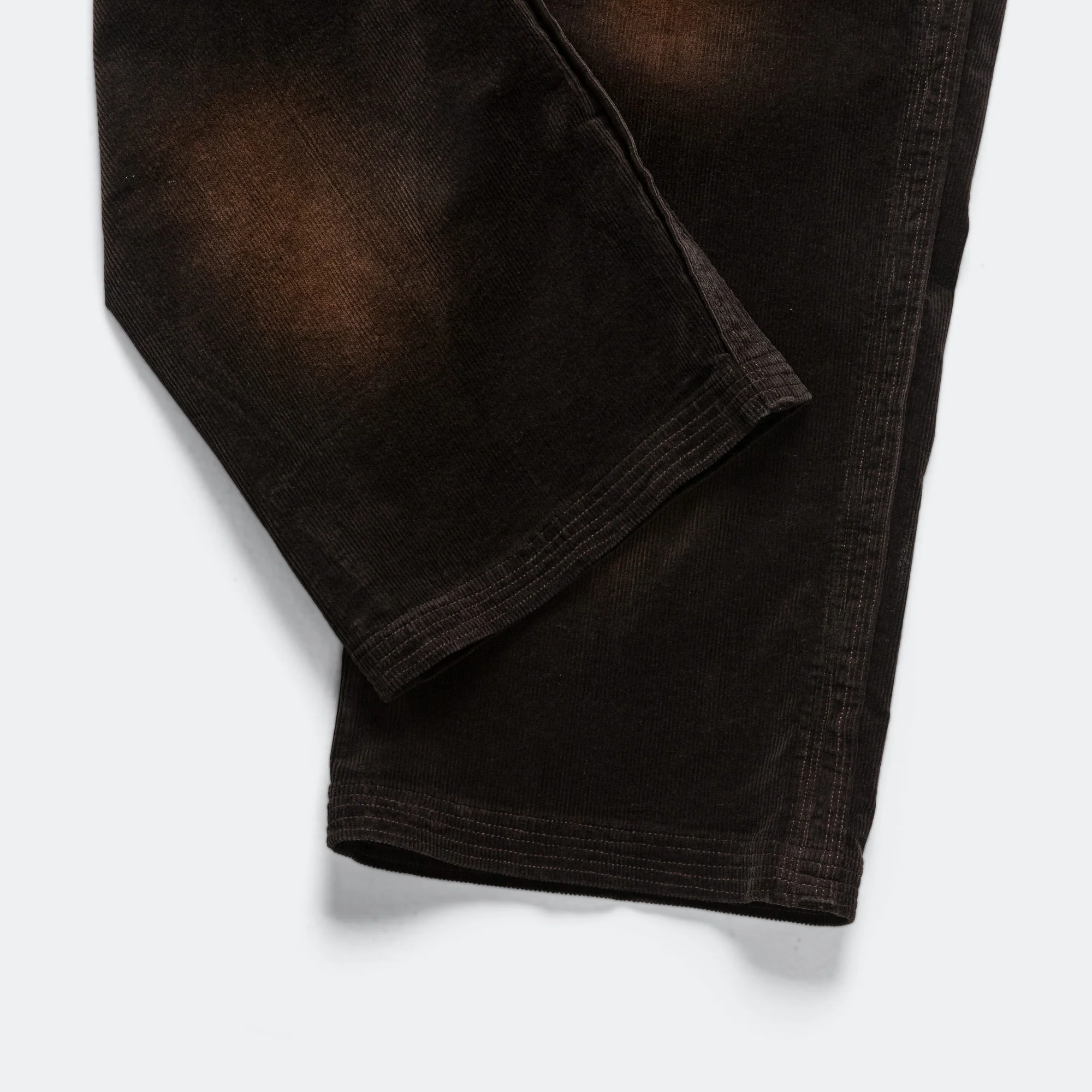 Pleated Work Pant - Washed Brown - Image 7