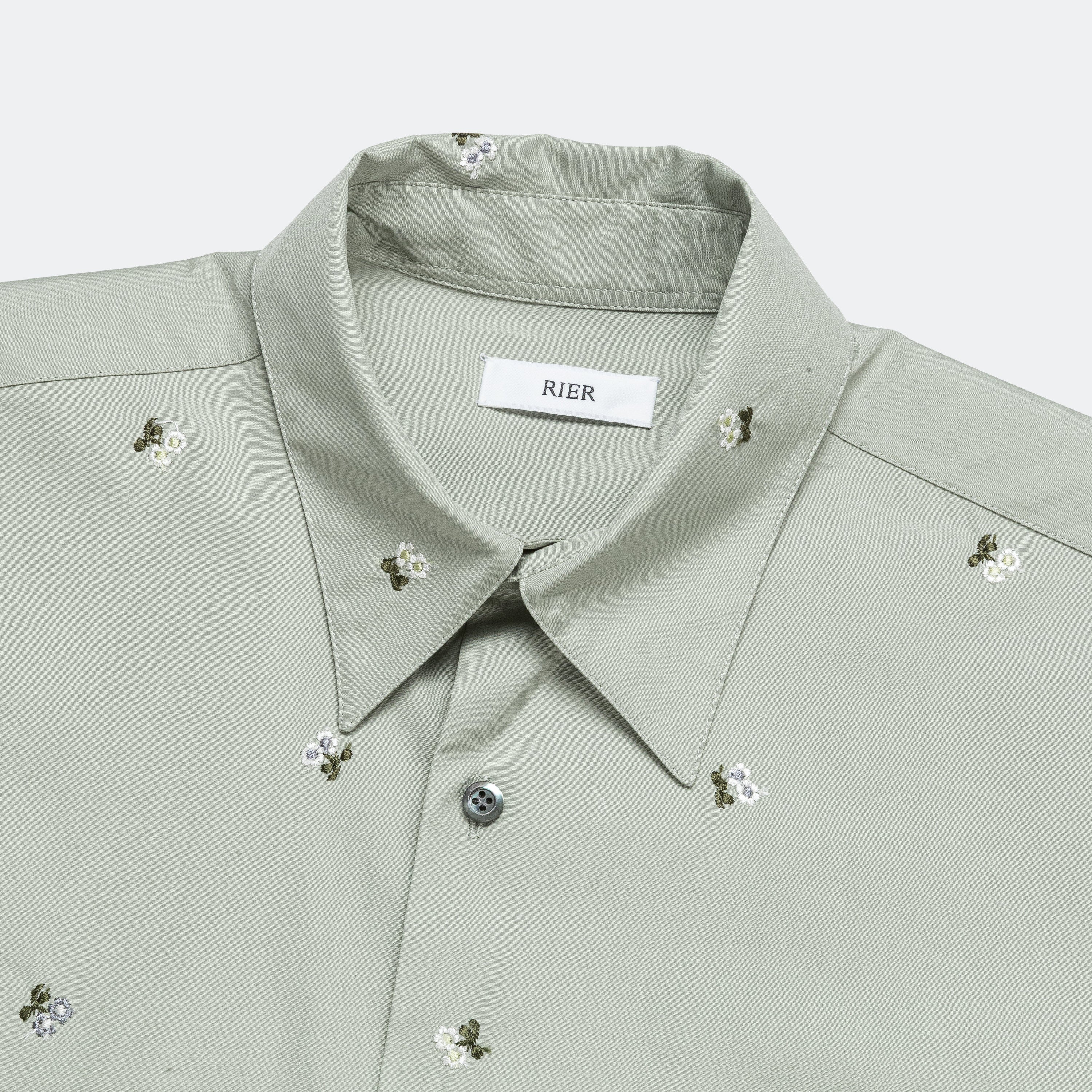 Popeline Shirt - Argile Flowers - Image 2