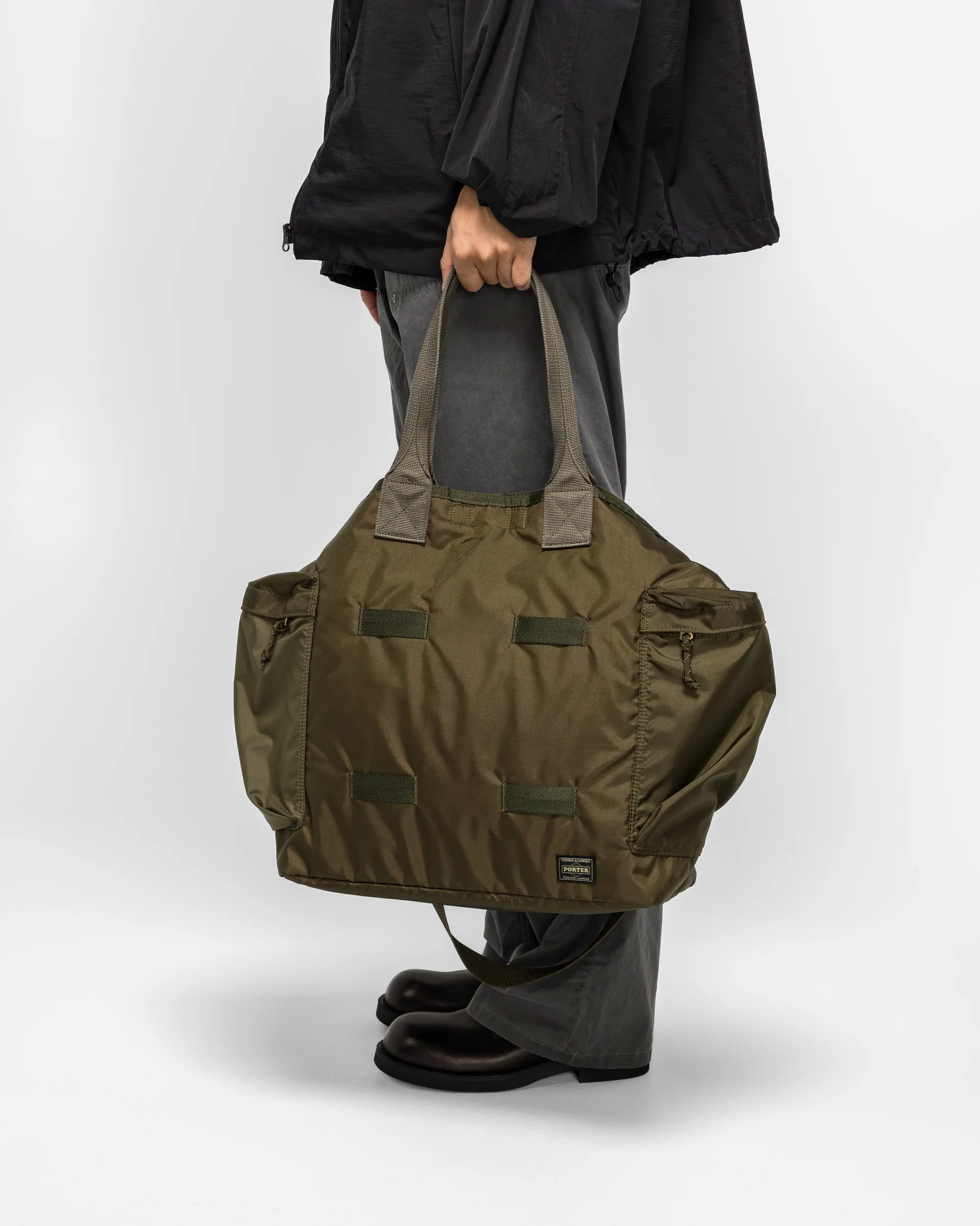 Force 2WAY Tote Bag - Olive Drab - Image 4