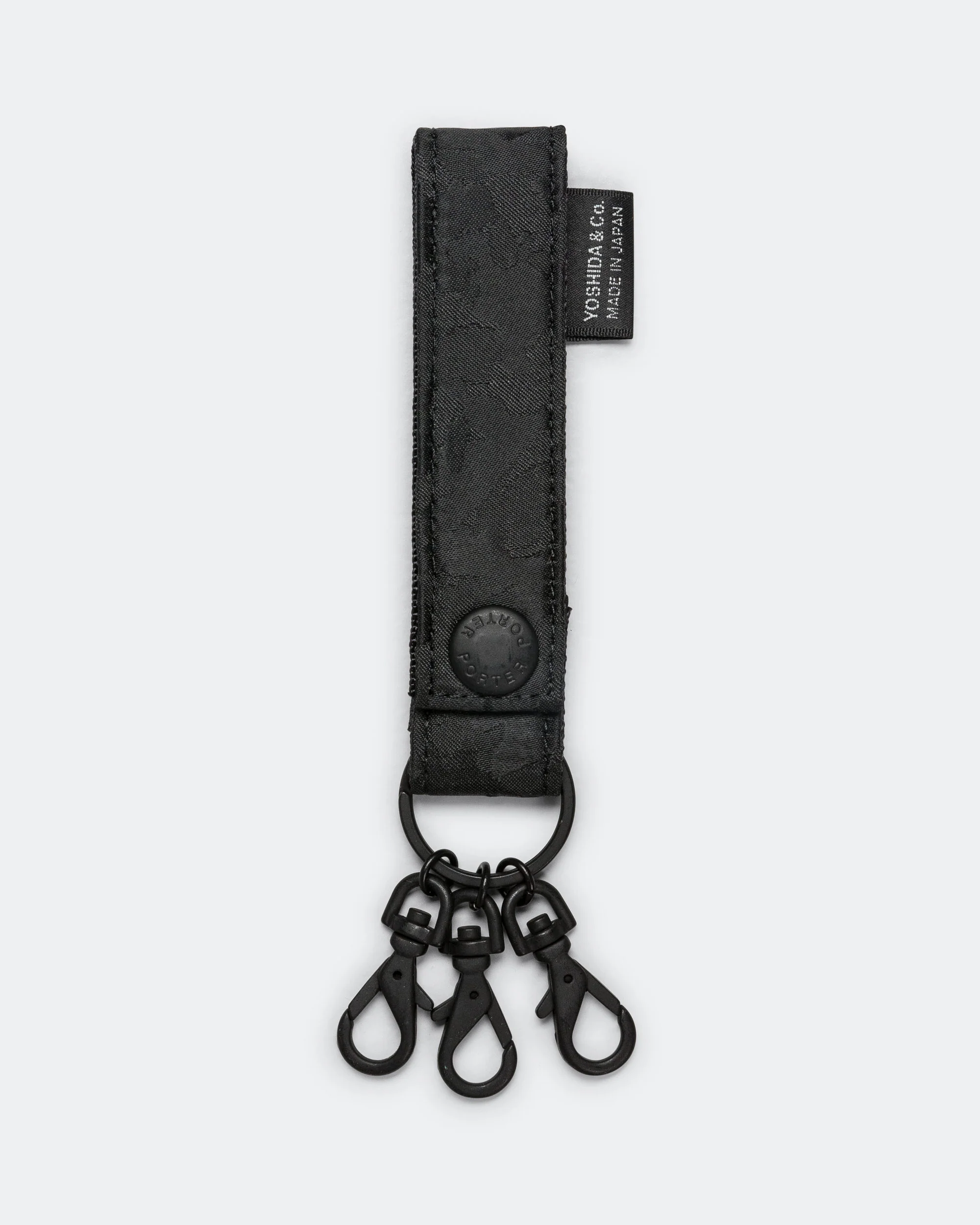 Ghillie Key Holder - Alpine Camo Black