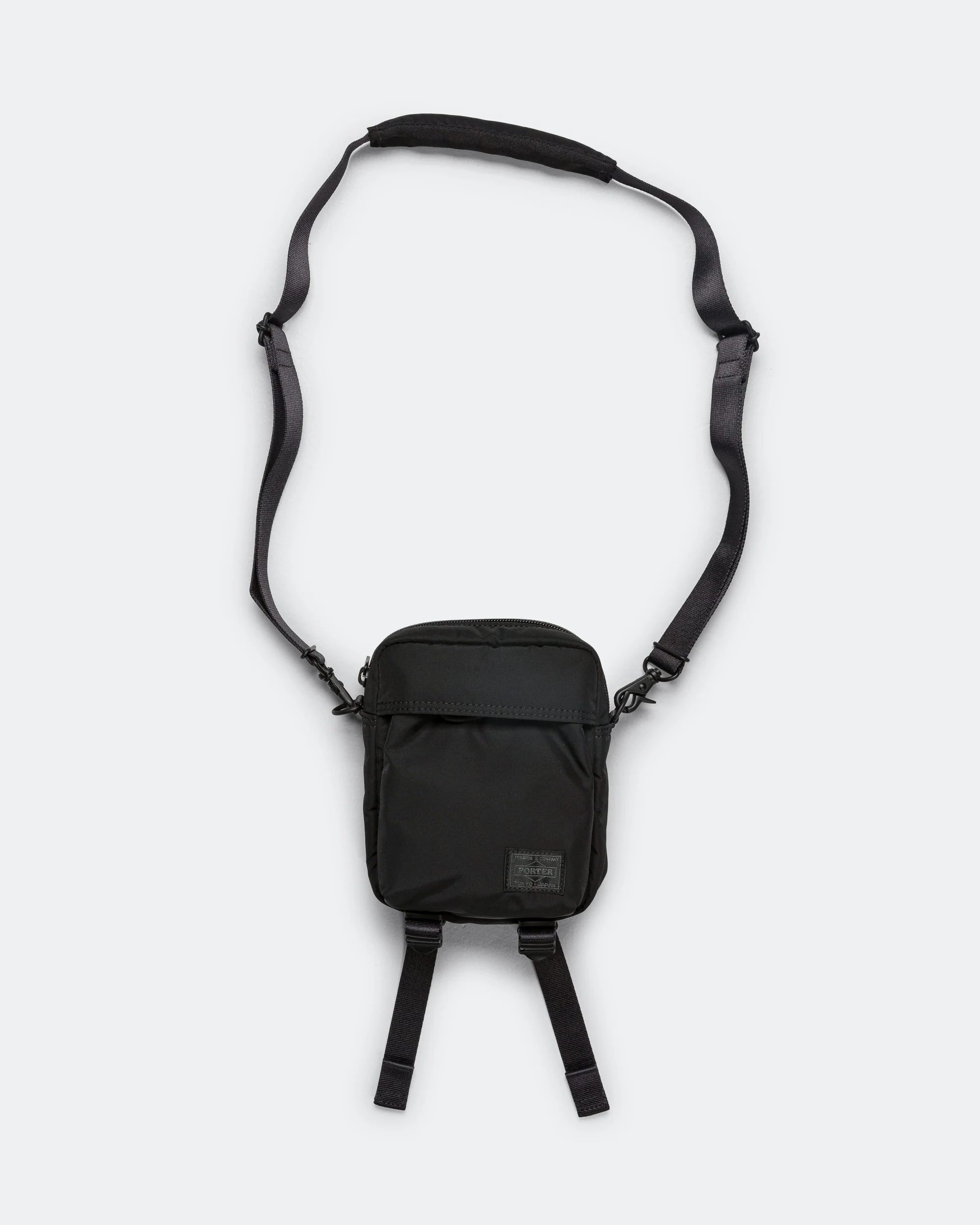 Senses Vertical Shoulder Bag - Black