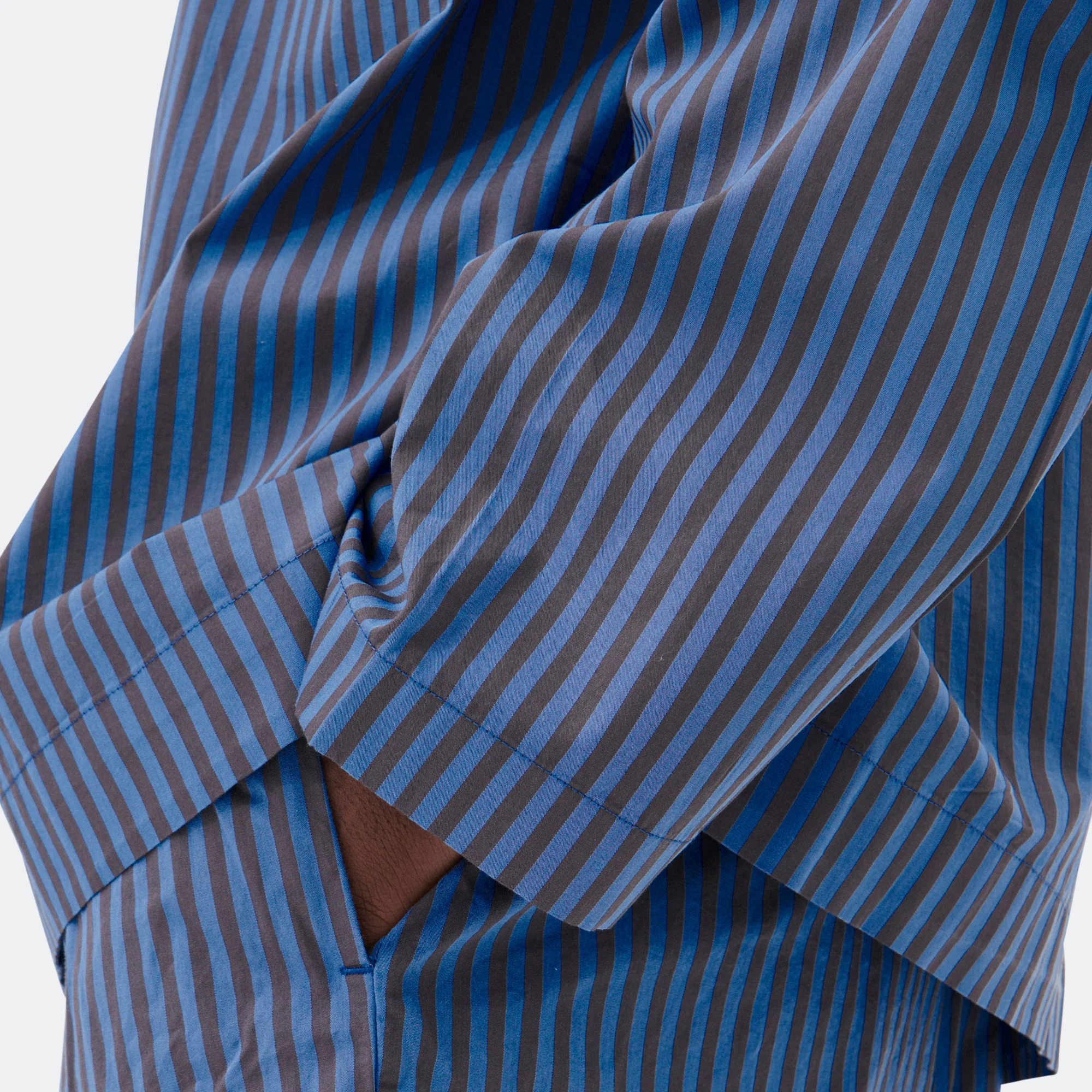 Pyjama Shirt - Verneuil Cotton Poplin - Image 4