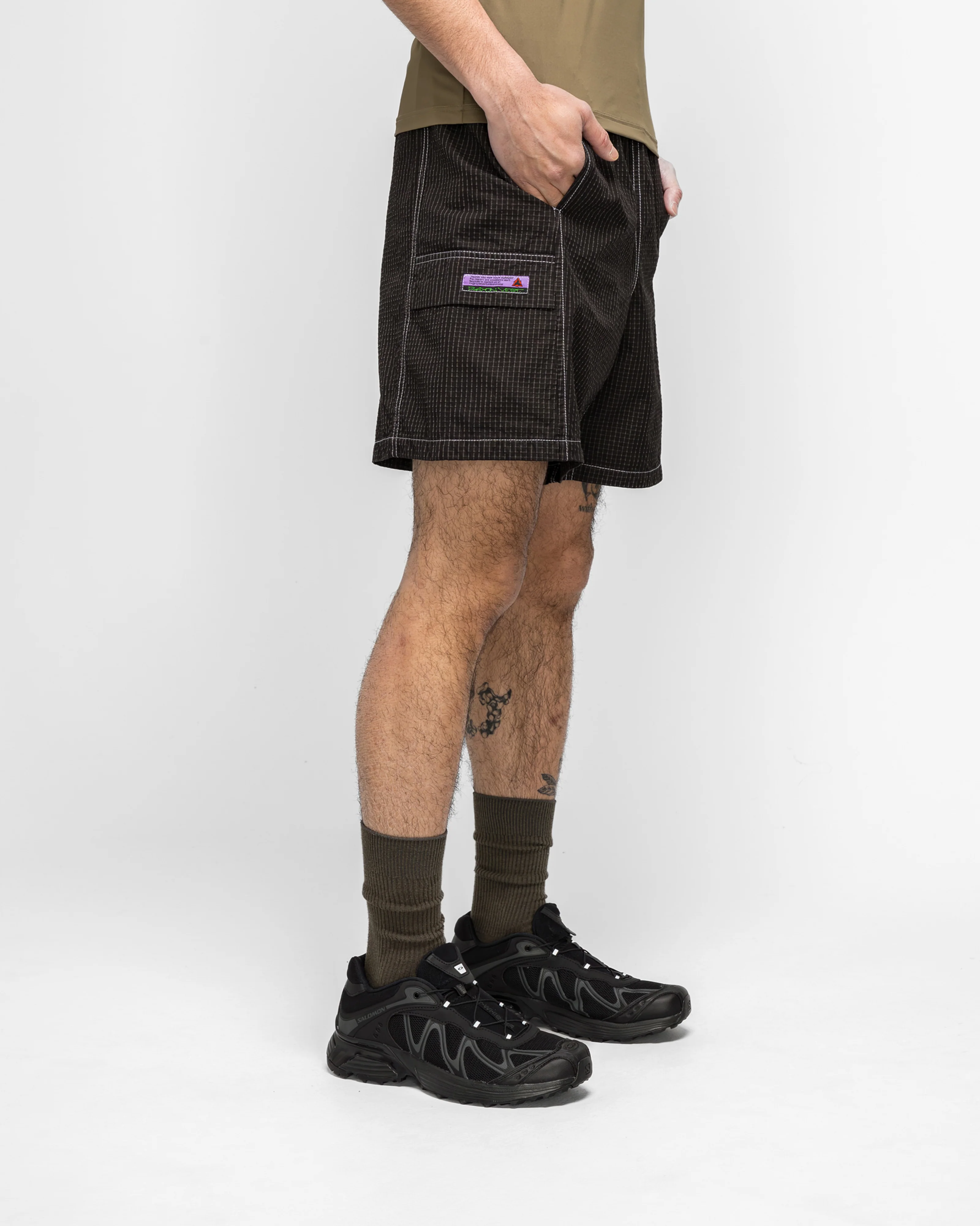 Furio Shorts - Grave Black - Image 3