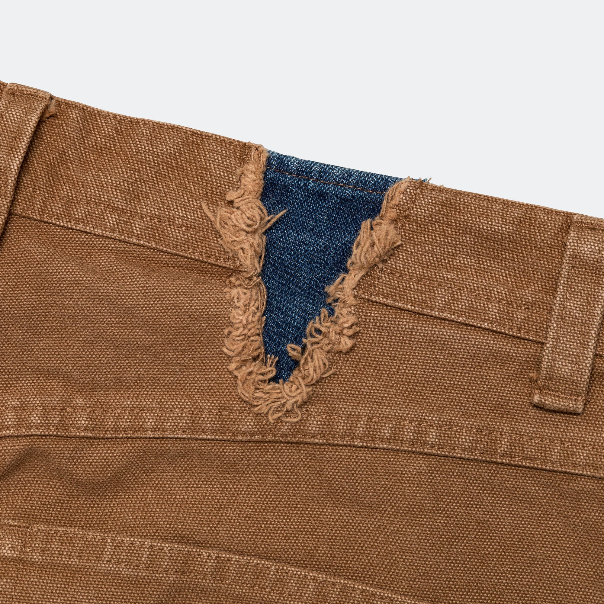 Re-make Carpenter Jeans - Brown/Blue - Image 6