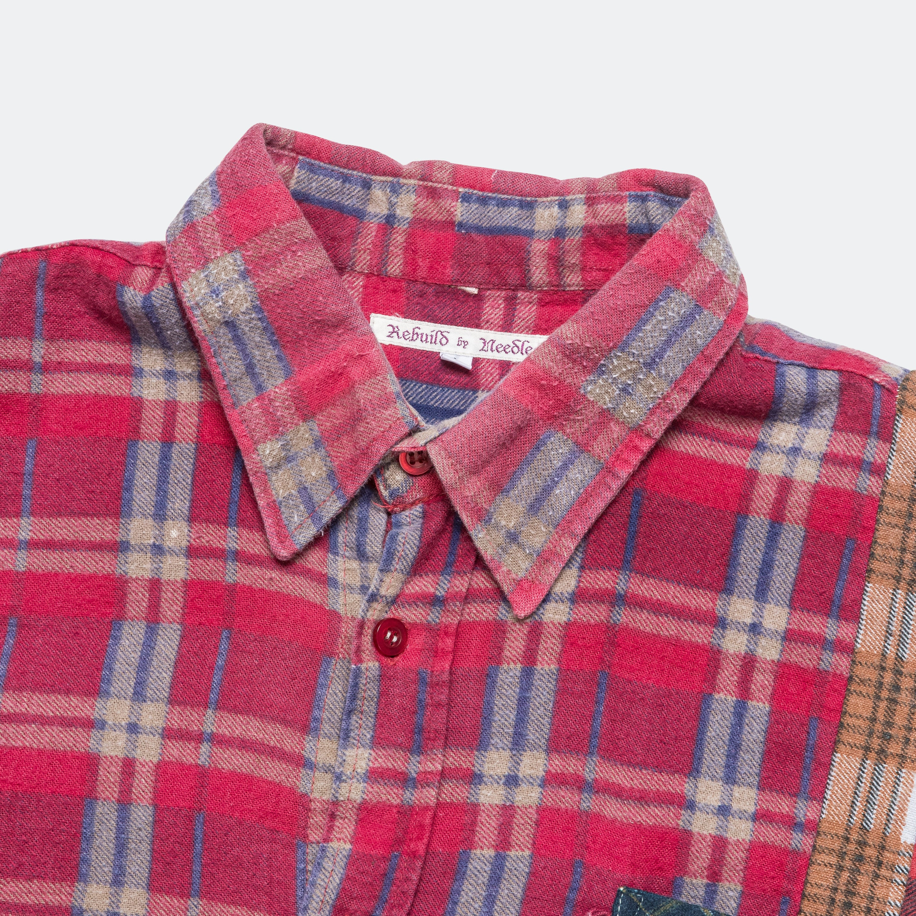 Rebuild Flannel 7 Cuts Shirt SS25 - Large #4 - Image 2