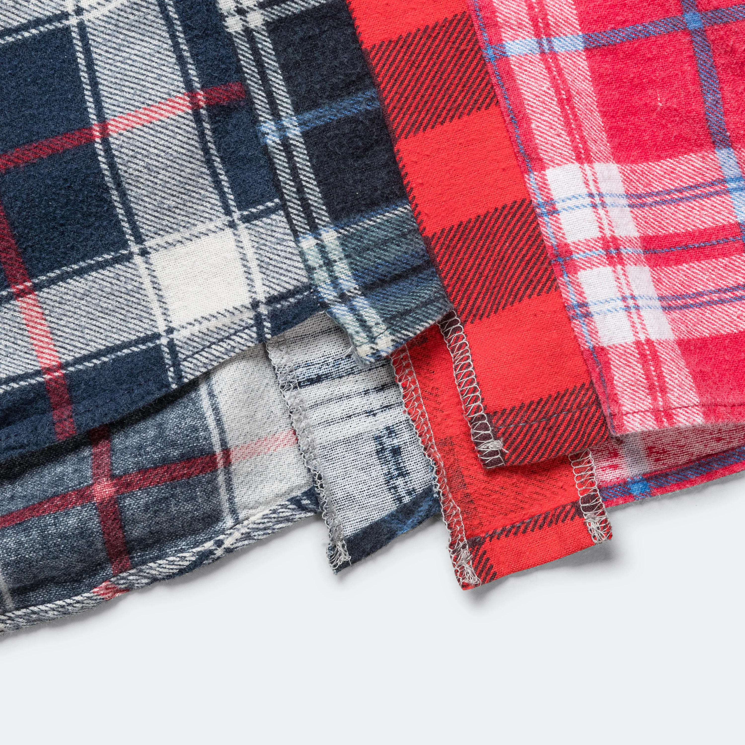 Rebuild Flannel 7 Cuts Shirt SS25 - Large #6 - Image 6