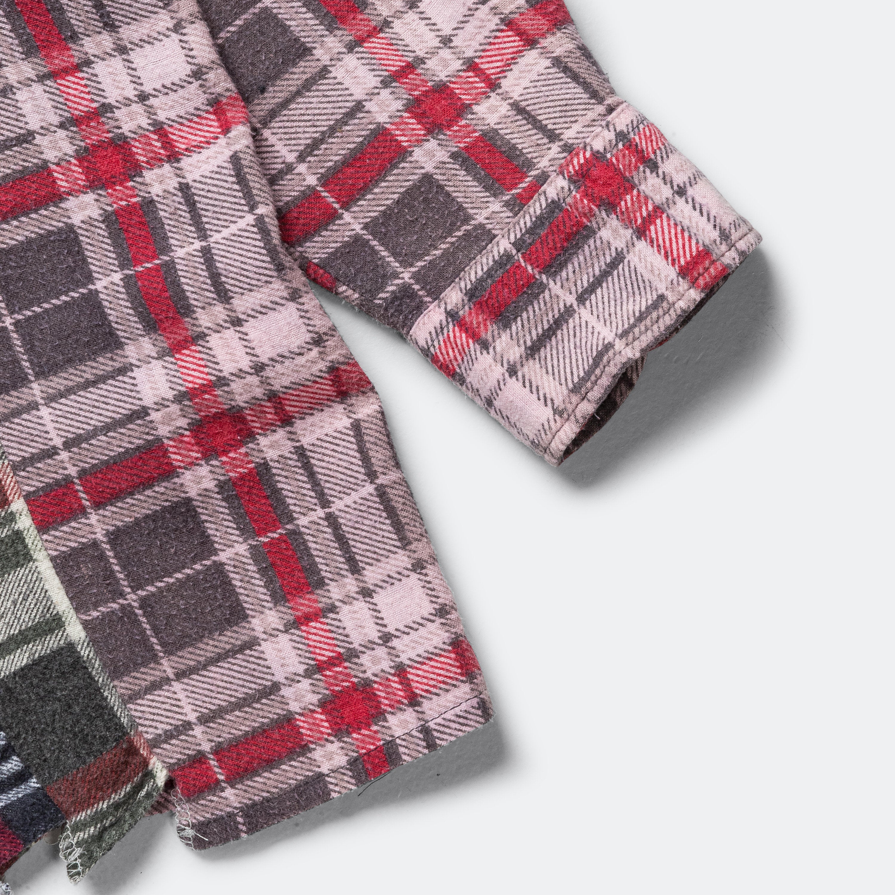 Rebuild Flannel 7 Cuts Shirt SS25 - Medium #2 - Image 5