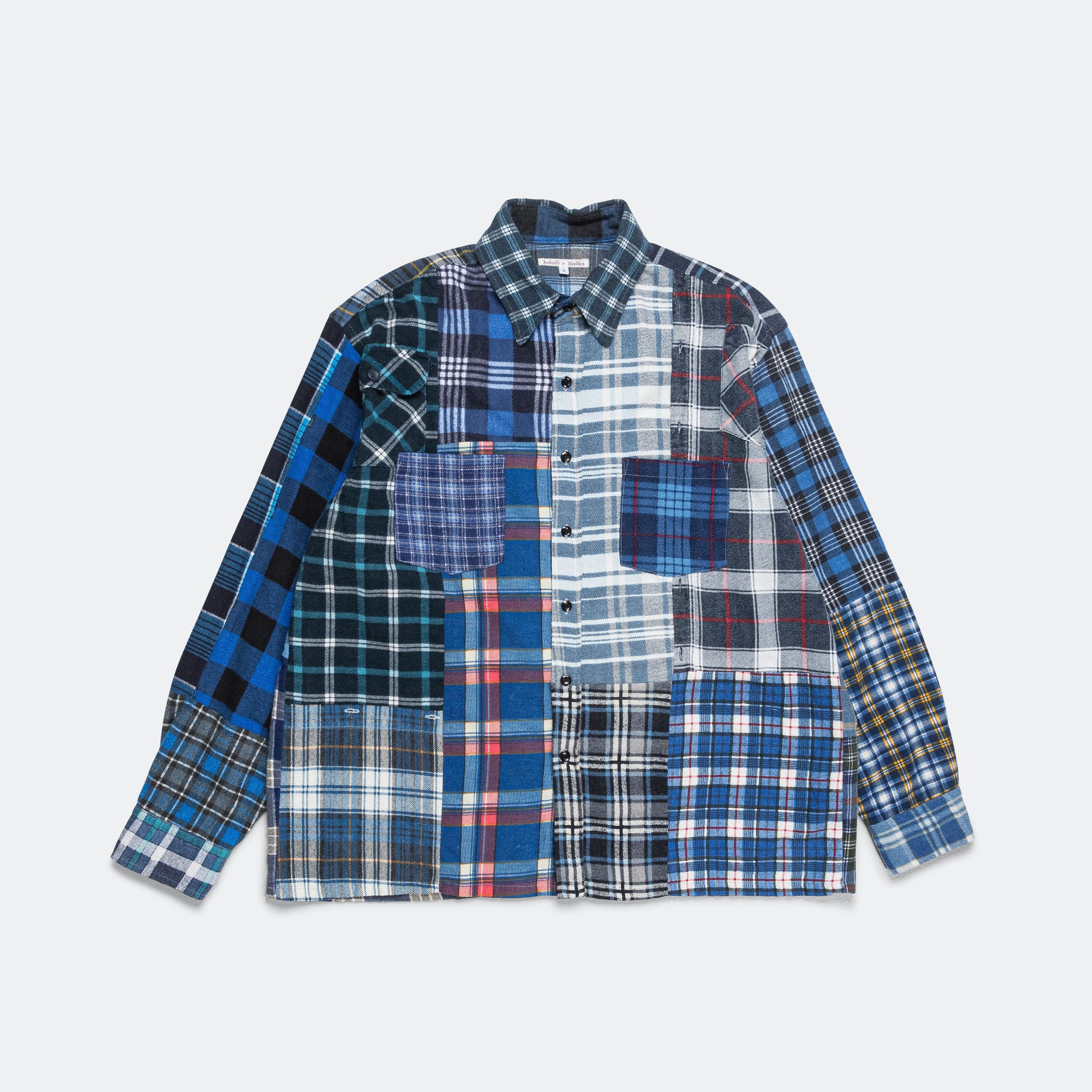 Rebuild Flannel Straight Hem Shirt SS25 - Large #2