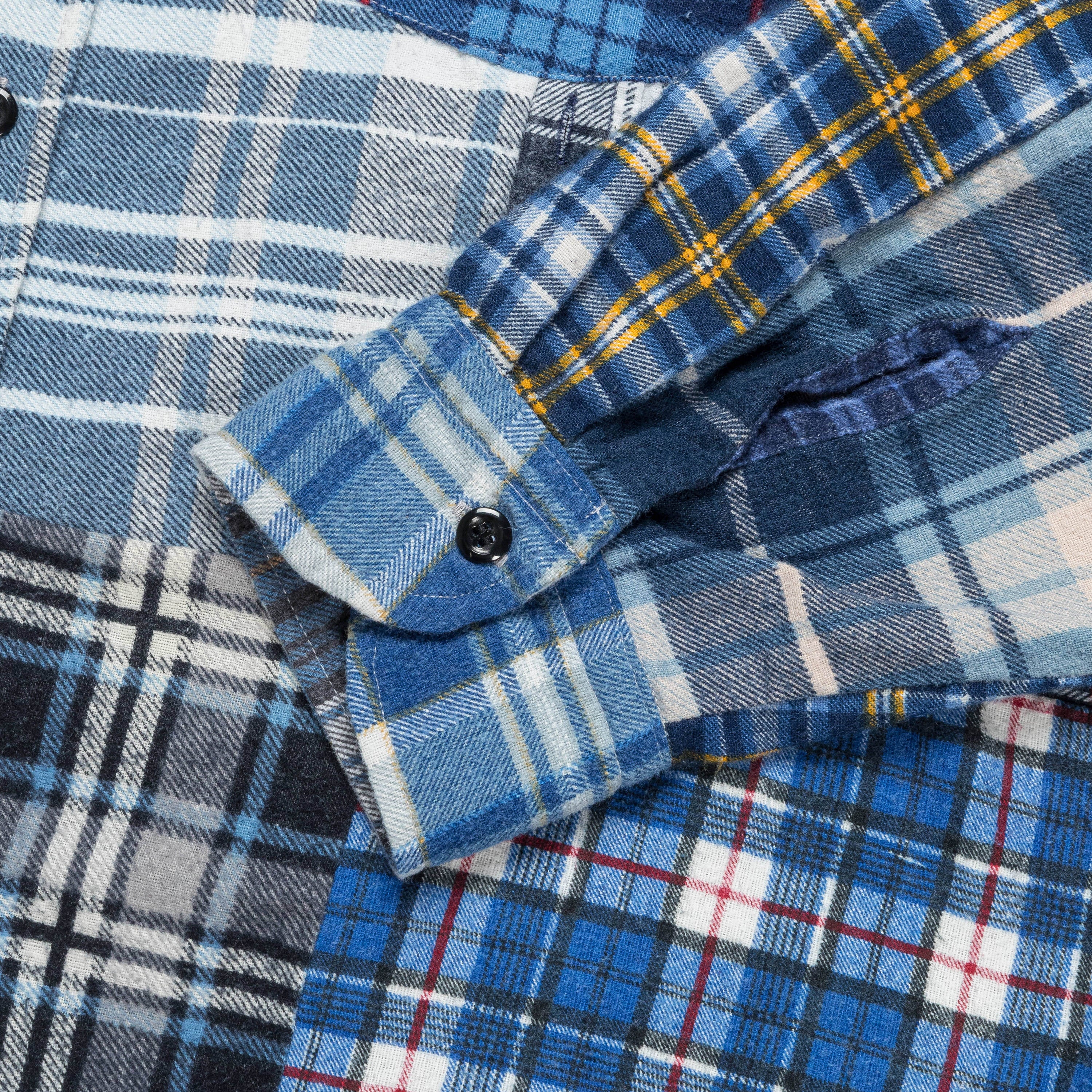 Rebuild Flannel Straight Hem Shirt SS25 - Large #2 - Image 6