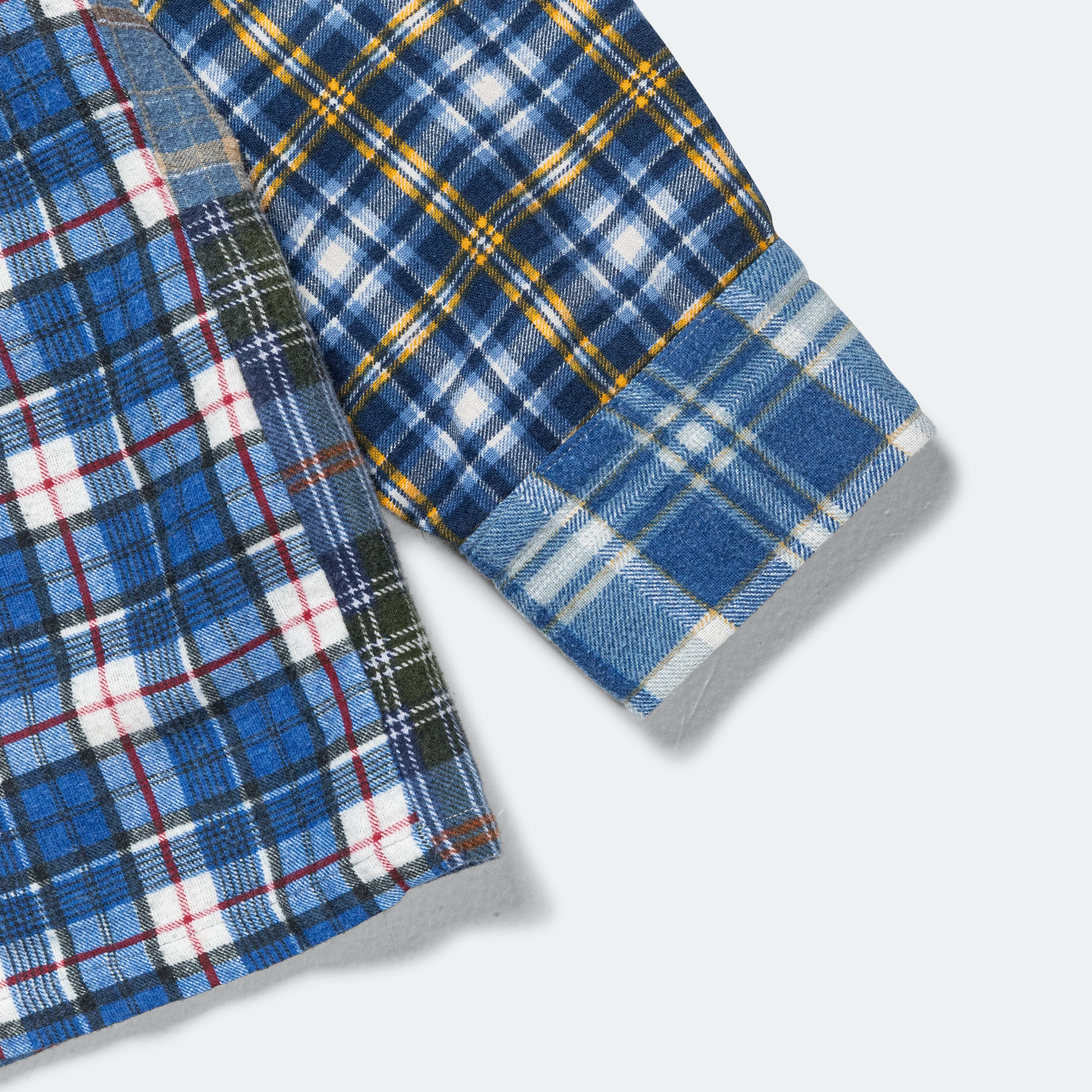 Rebuild Flannel Straight Hem Shirt SS25 - Large #2 - Image 8