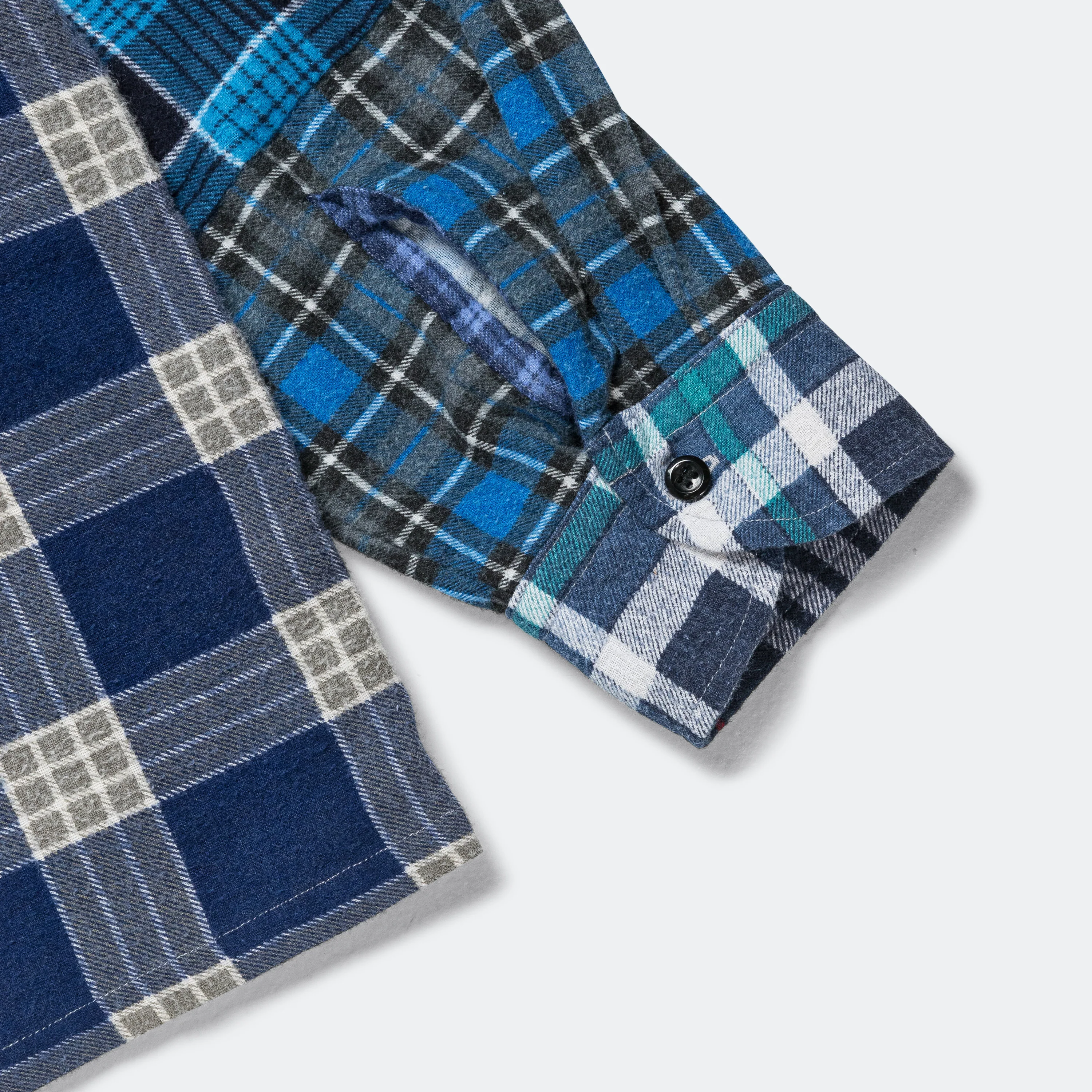 Rebuild Flannel Straight Hem Shirt SS25 - Large #2 - Image 9