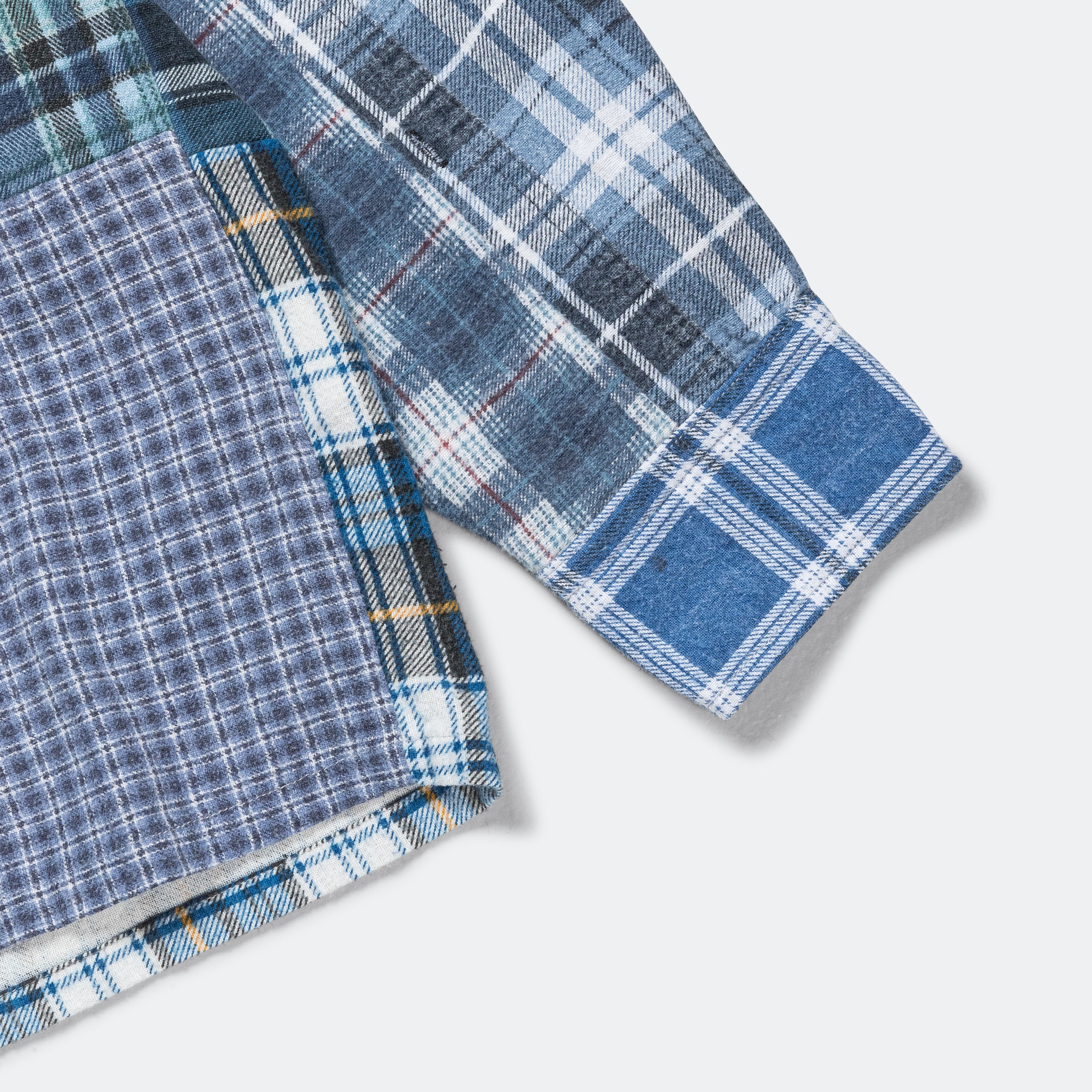 Rebuild Flannel Straight Hem Shirt SS25 - Medium #1 - Image 6