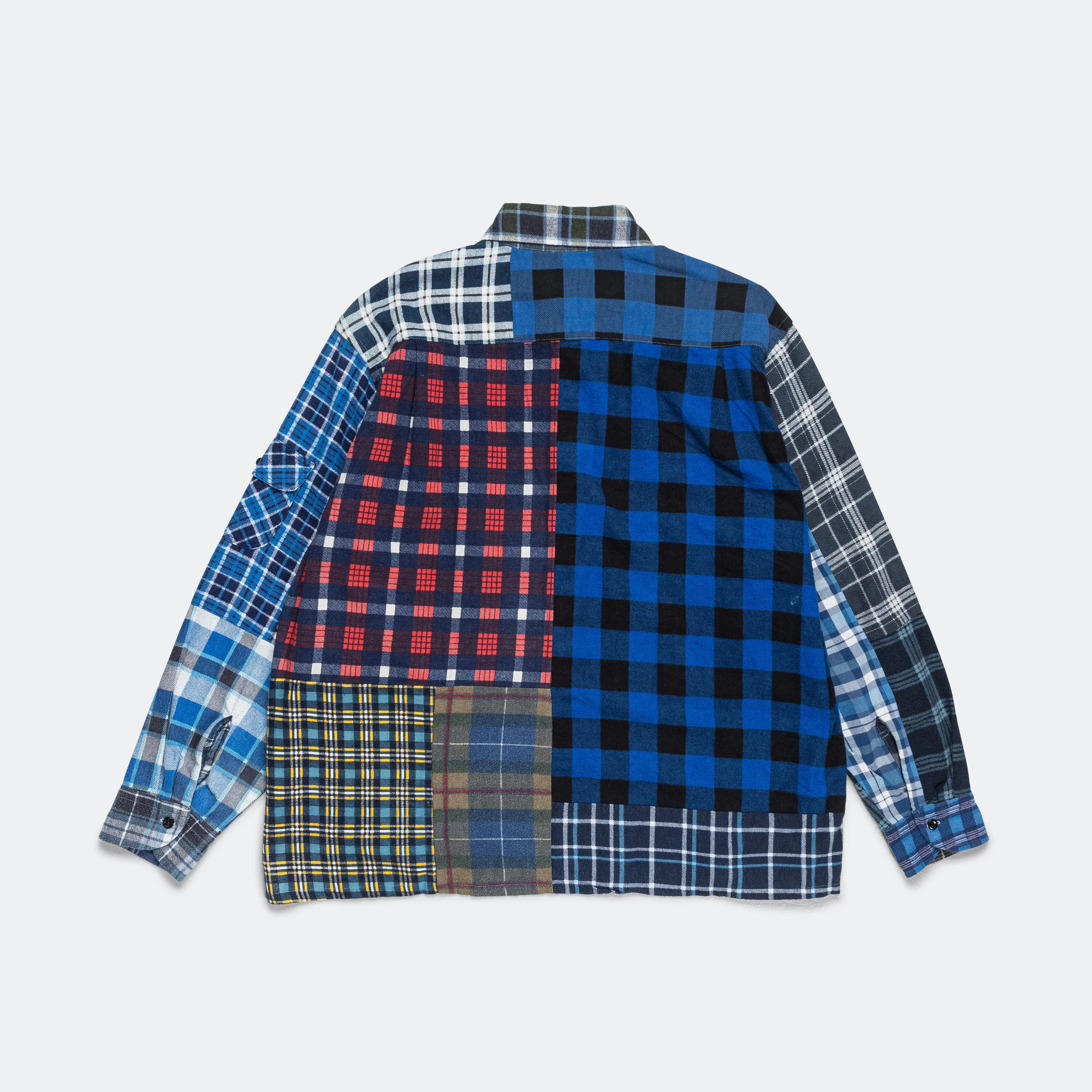 Rebuild Flannel Straight Hem Shirt SS25 - X-Large #3 - Image 2