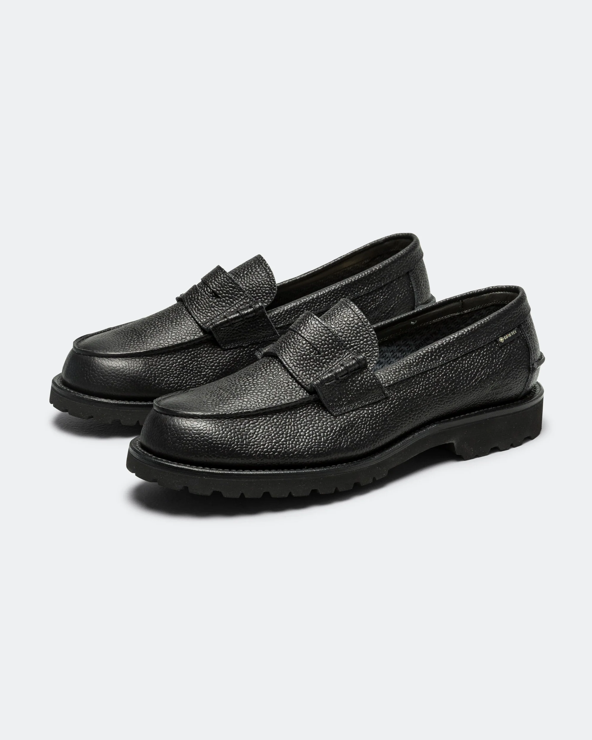 Beefroll Loafer - Pebbled Black Leather - Image 2