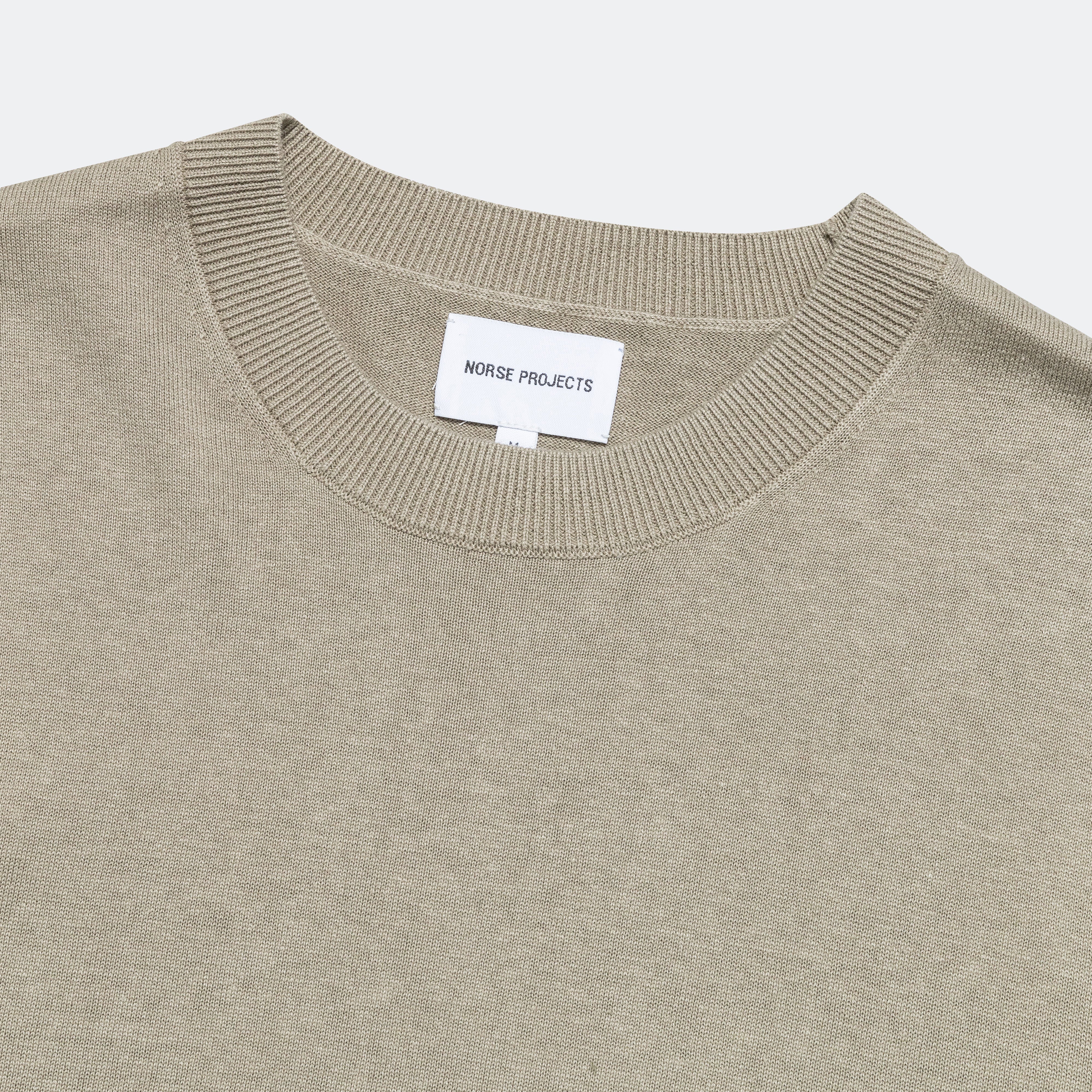 Rhys Cotton Linen T-Shirt - Clay - Image 2