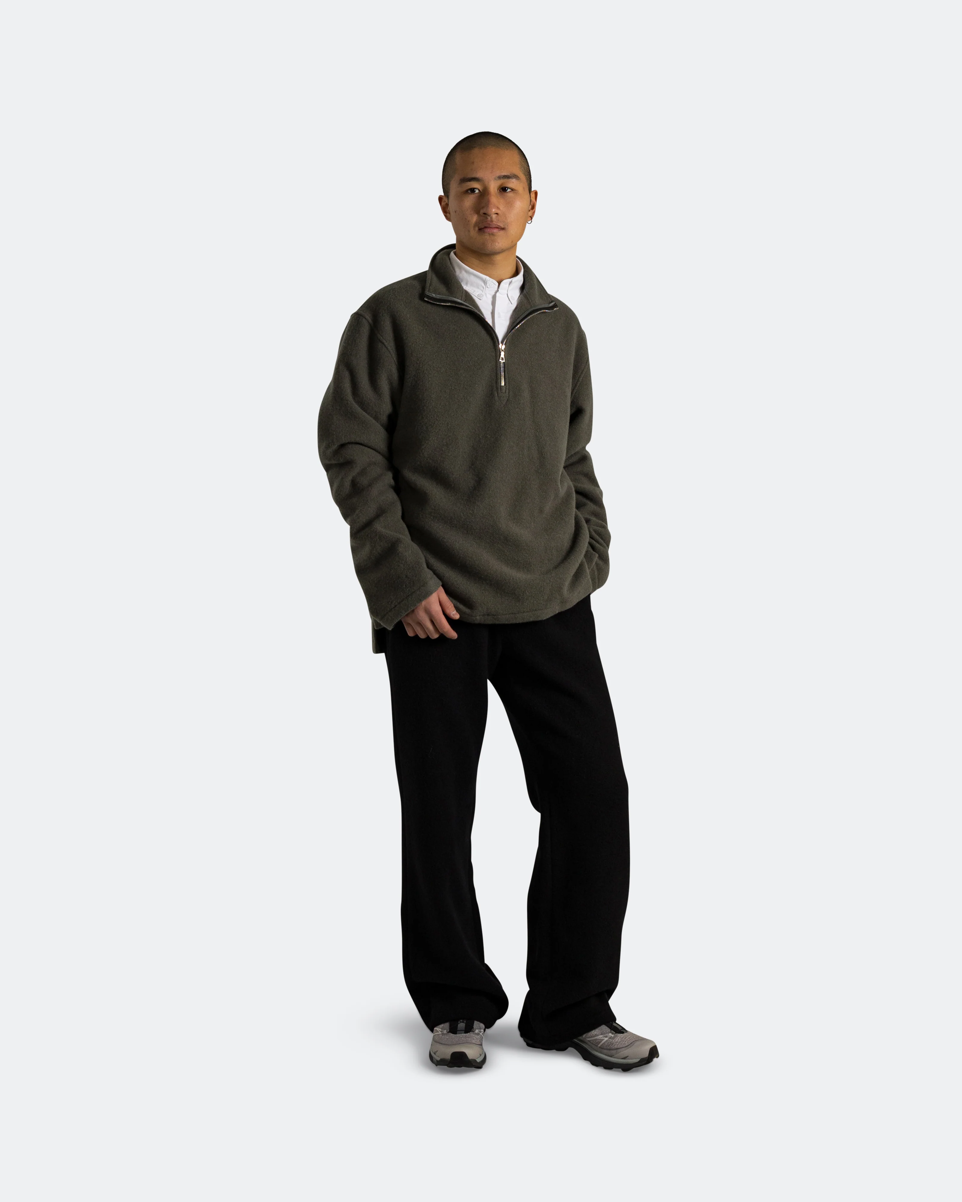 Fleece Polo - Camoscio Natural Fleece - Image 5