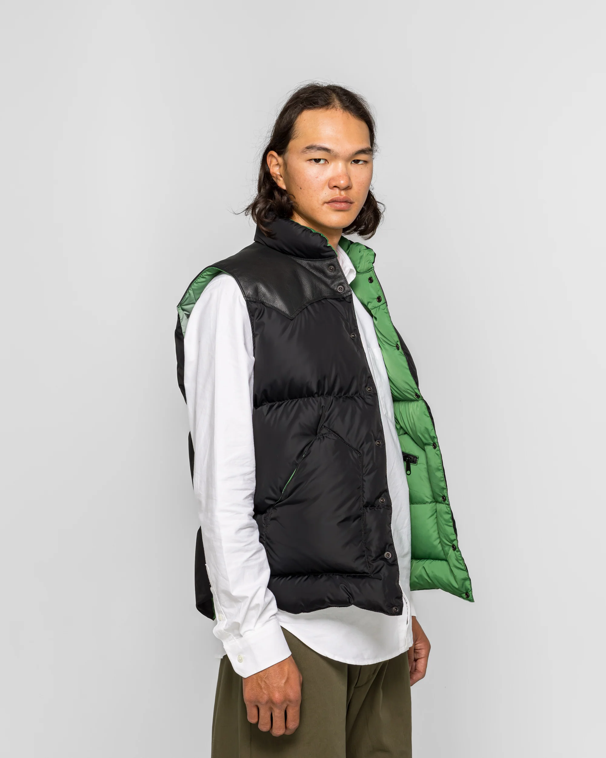 Down Vest for UP THERE - Black - Image 3