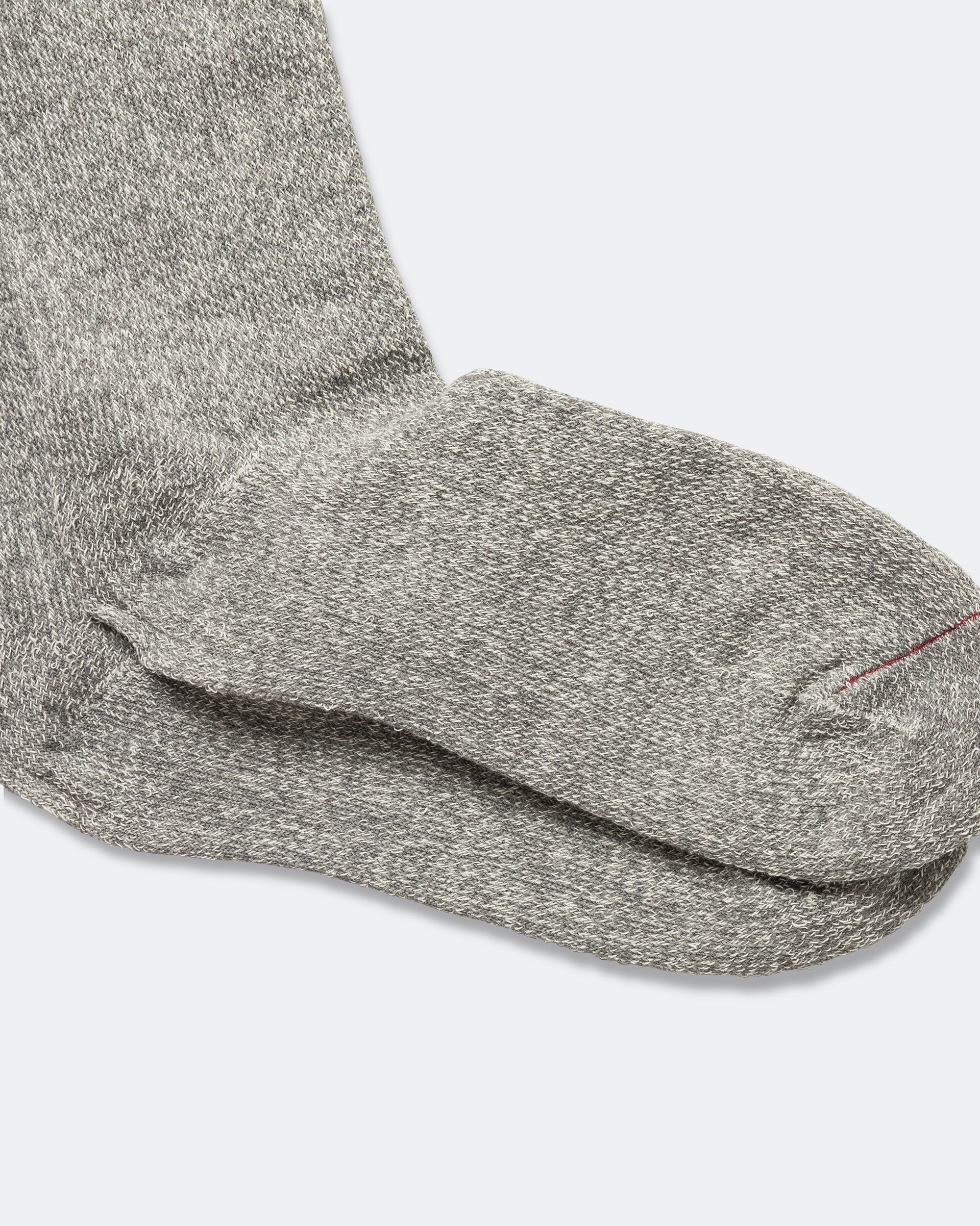 Double Face Crew Sock - Olive/Gray - Image 4