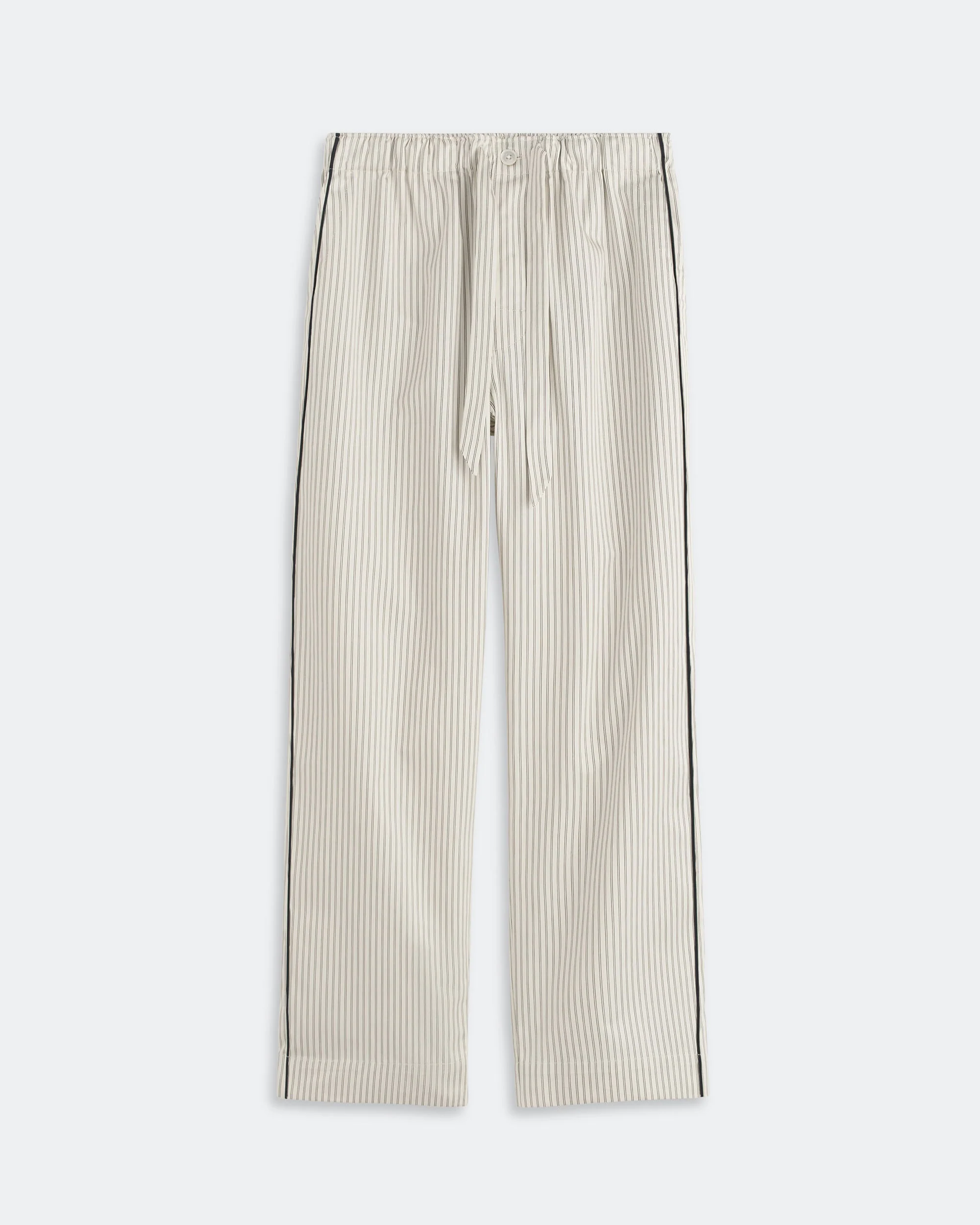 Sateen Pyjama Pant - Brown Pin Stripes