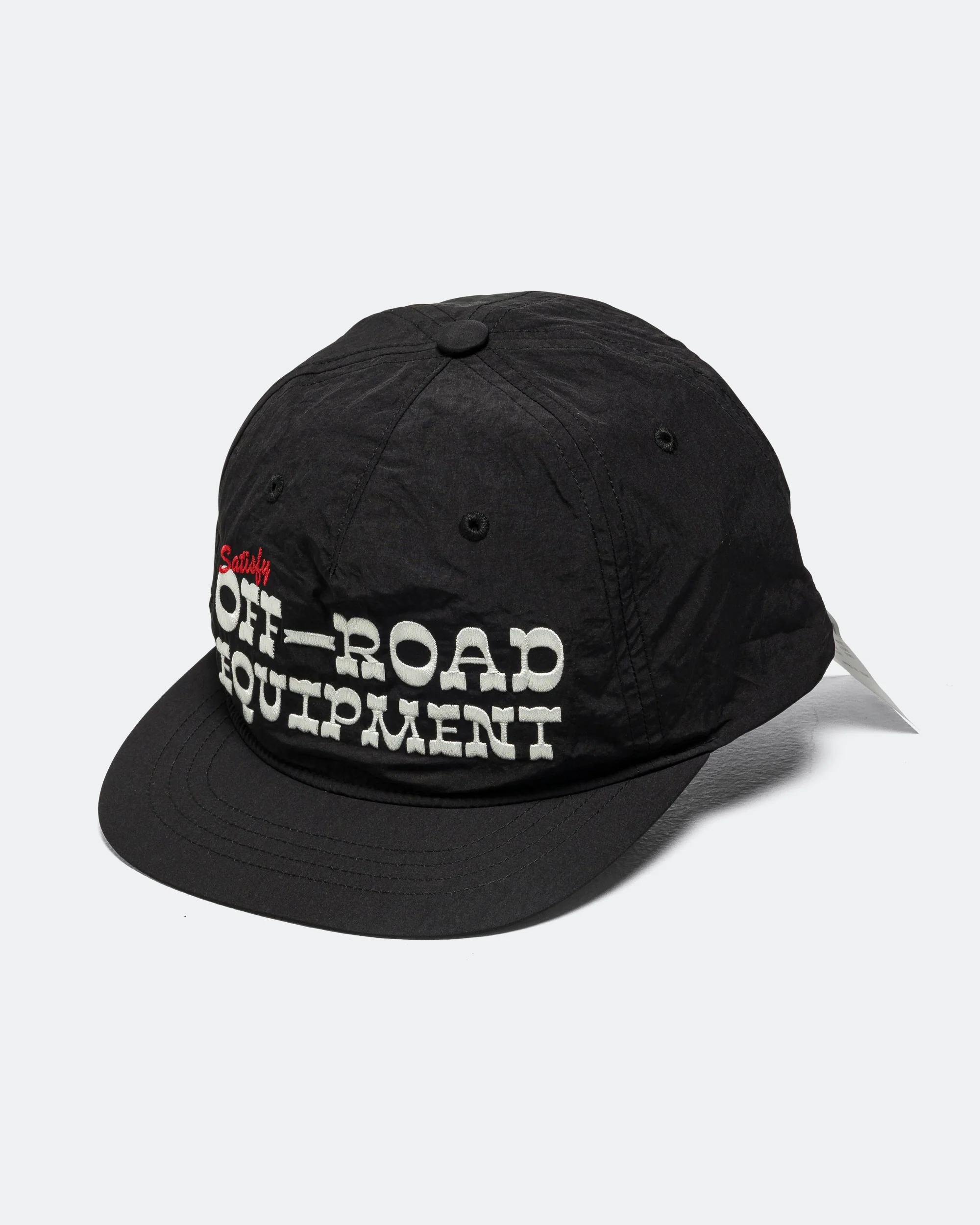 FliteSilk 5 Panel Pinch Cap - Black Off-Road
