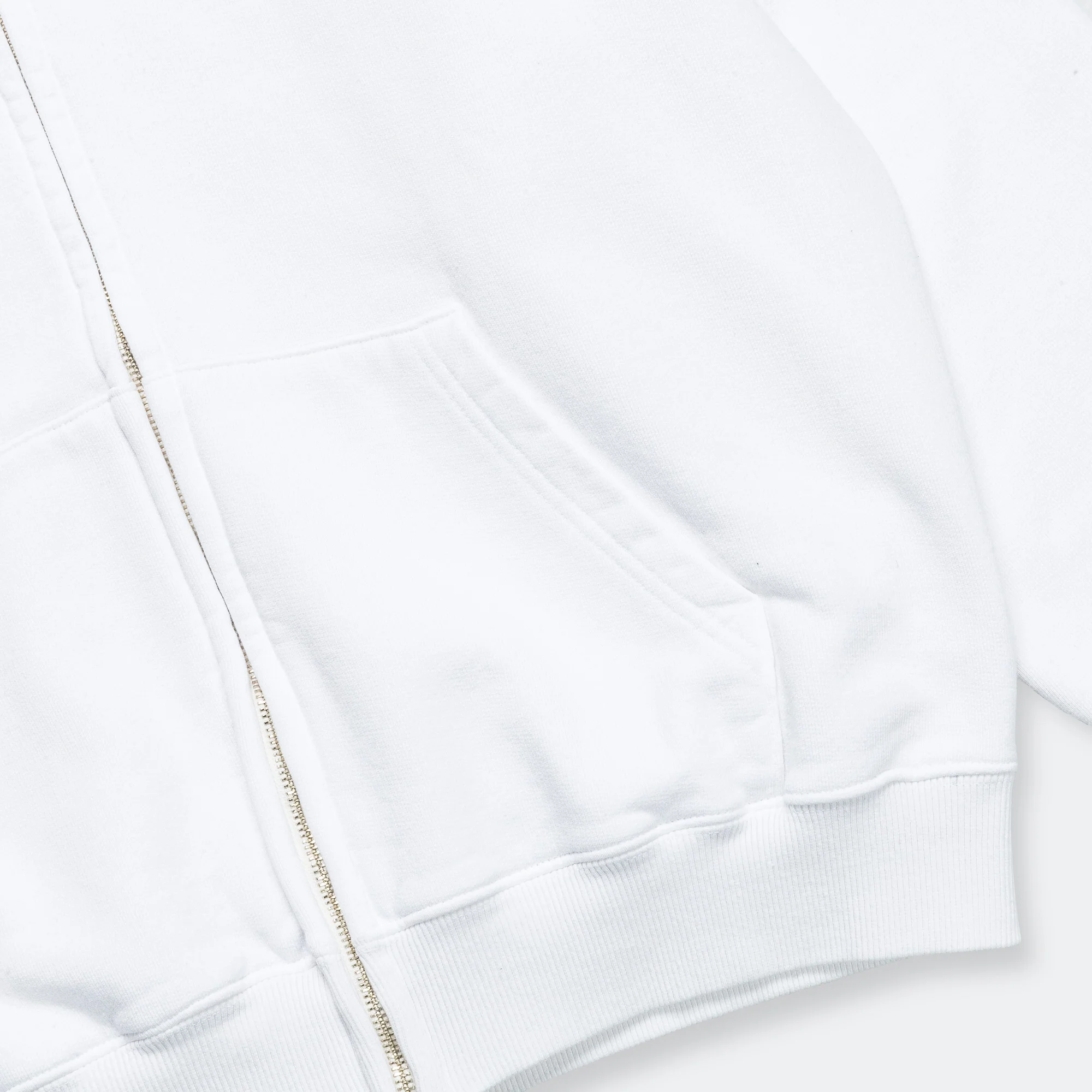 Sermon Zip Hoodie - White - Image 5