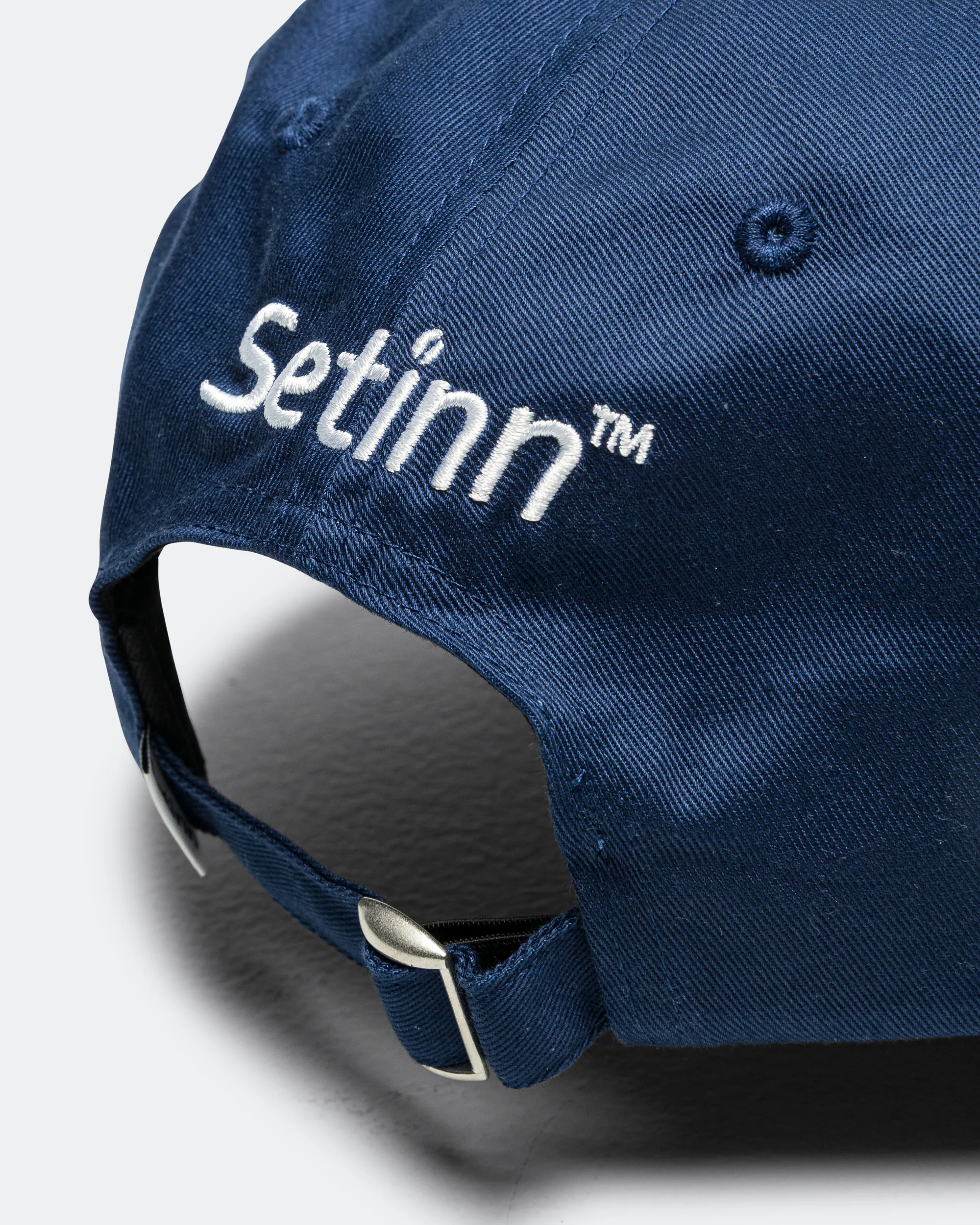 College Logo Cap - Navy - Image 4