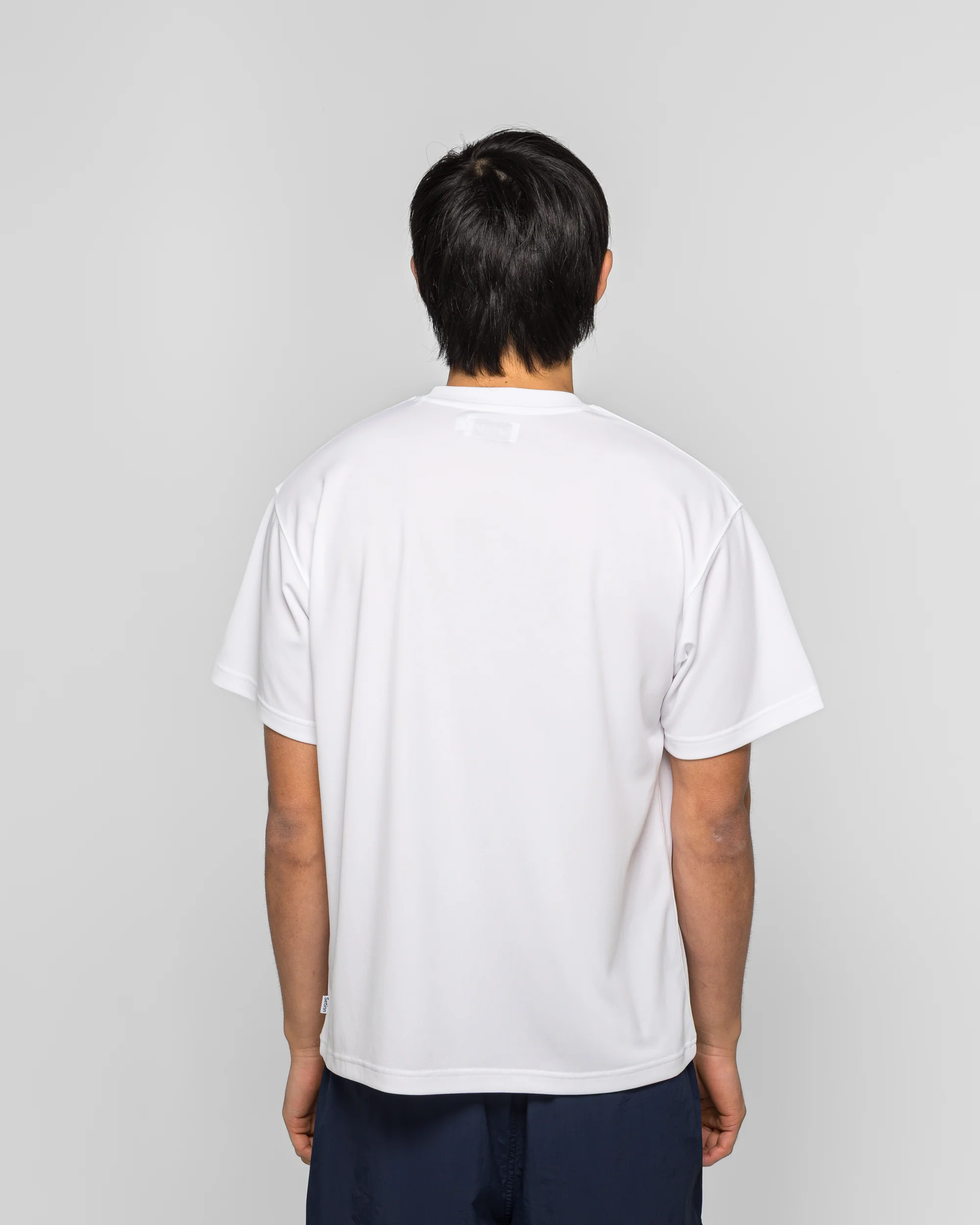 Script Practice T-Shirt - White/Blackwatch - Image 4