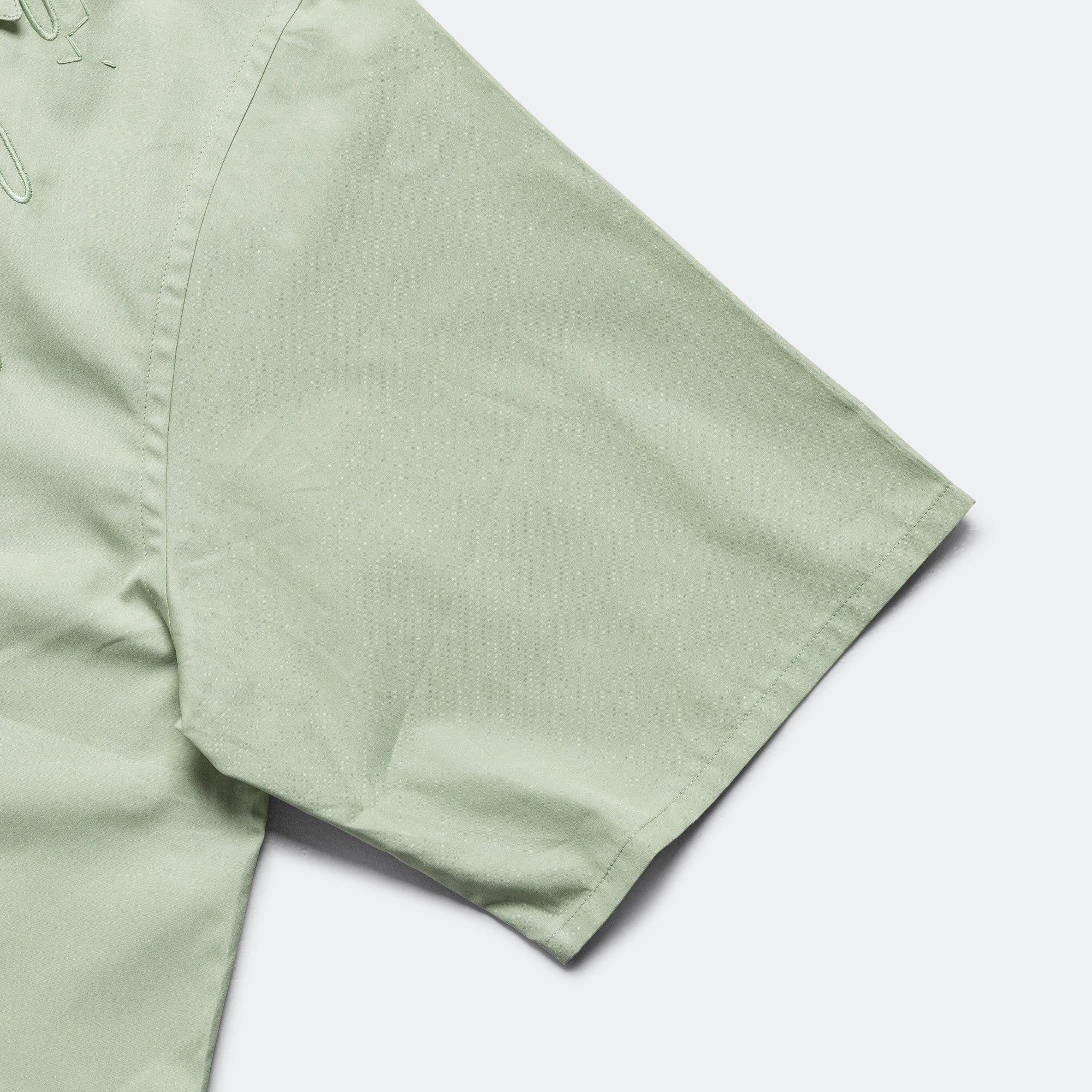 Short Sleeve Pattern Cotton Shirt - Linden - Image 5