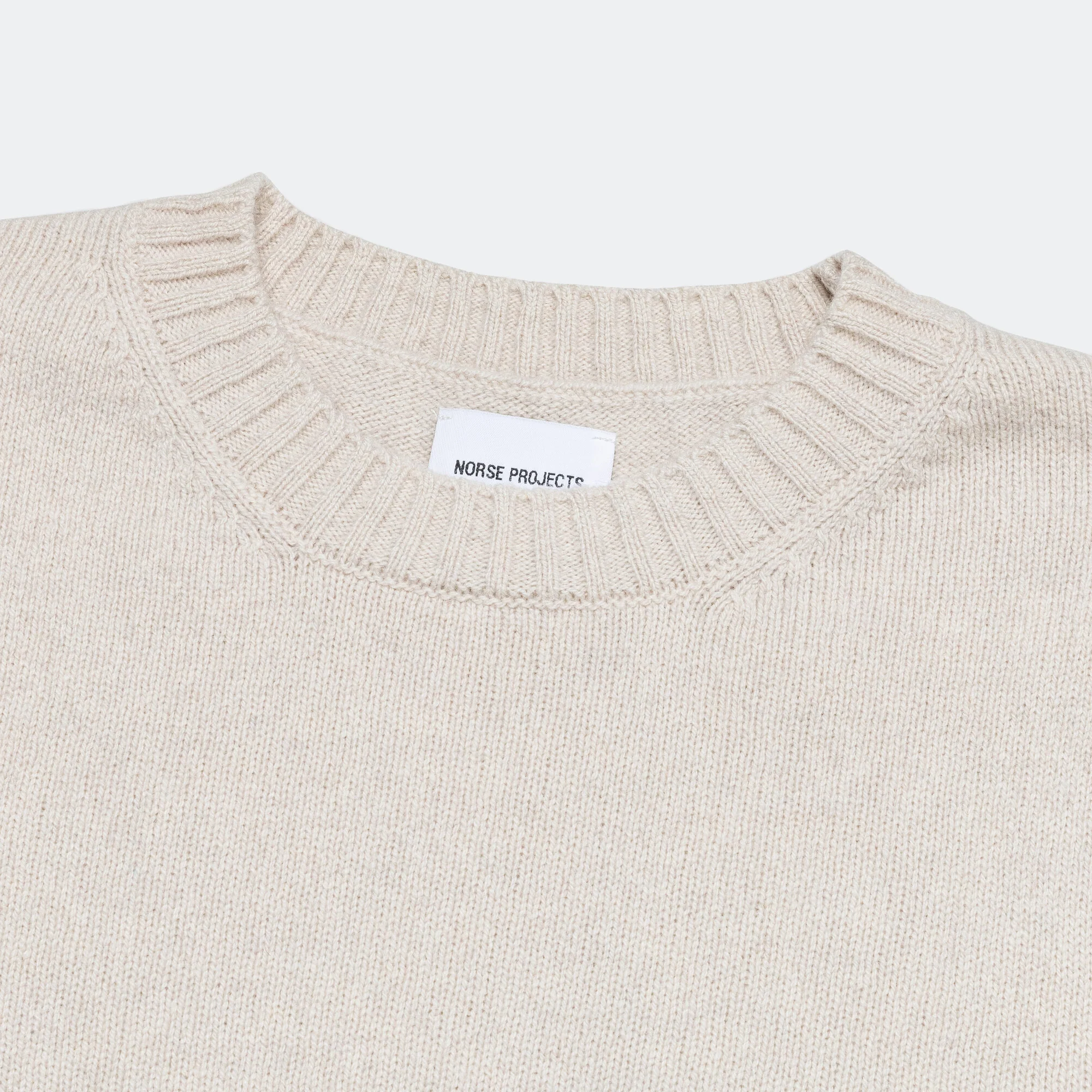 Sigfred Cashmere Sweater - Ecru - Image 2