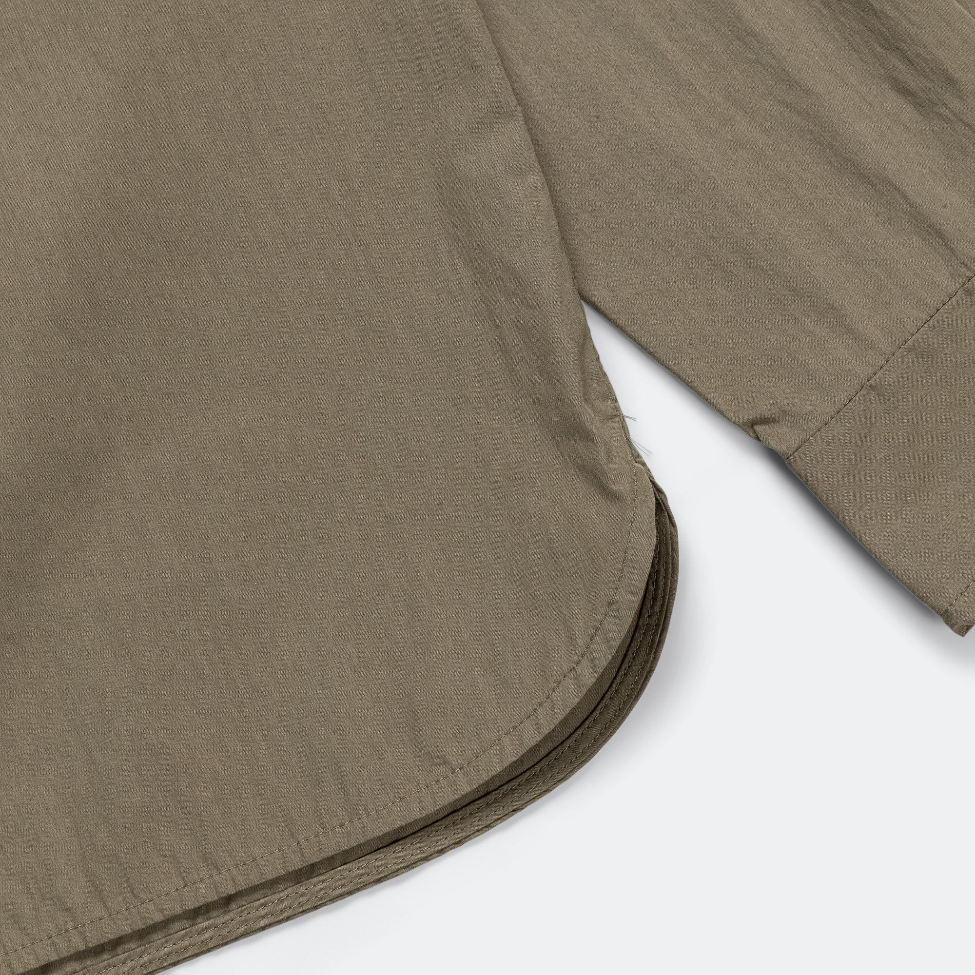 Silas Tech Poplin Shirt - Sediment Green - Image 6