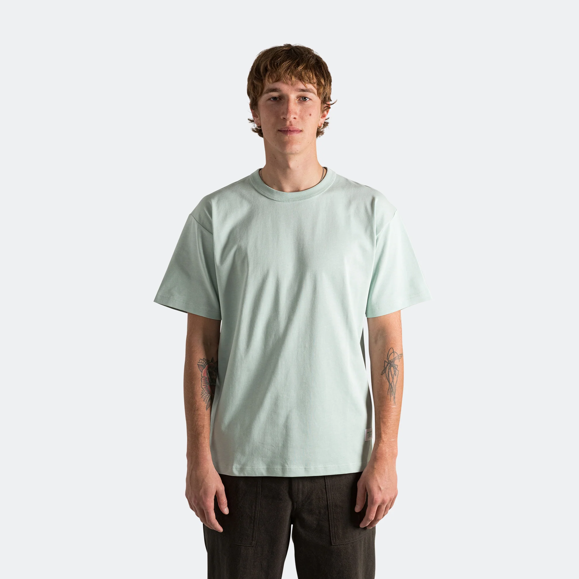 Simon Heavy T-Shirt x UP THERE - Blue Haze - Image 2