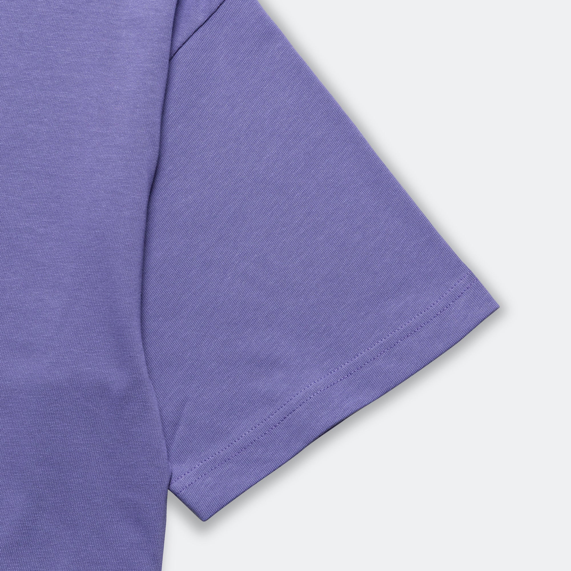 Simon Heavy T-Shirt x UP THERE - Purple Veronica - Image 4