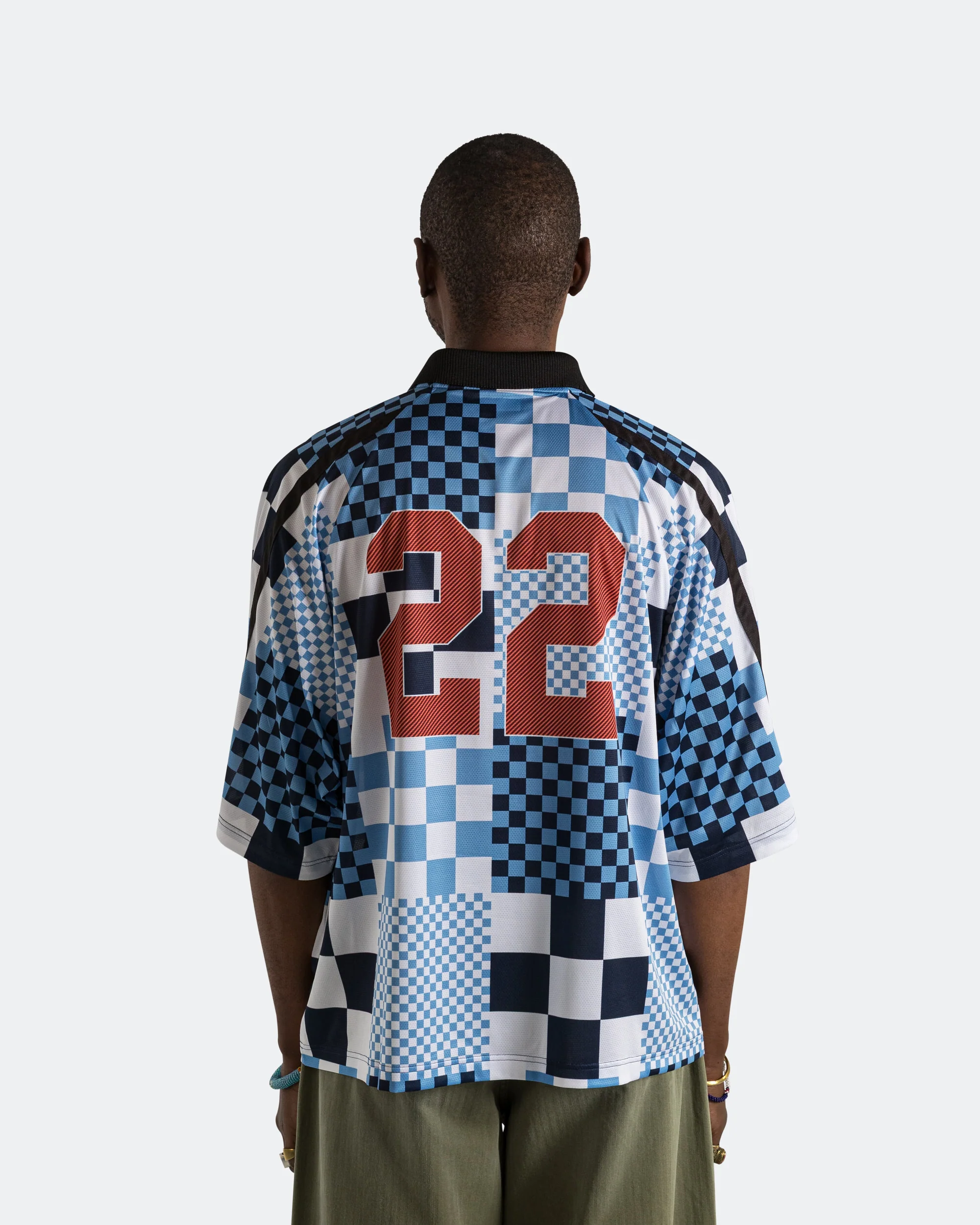 Soccer Tee 22 - Graphic Blue - Image 6