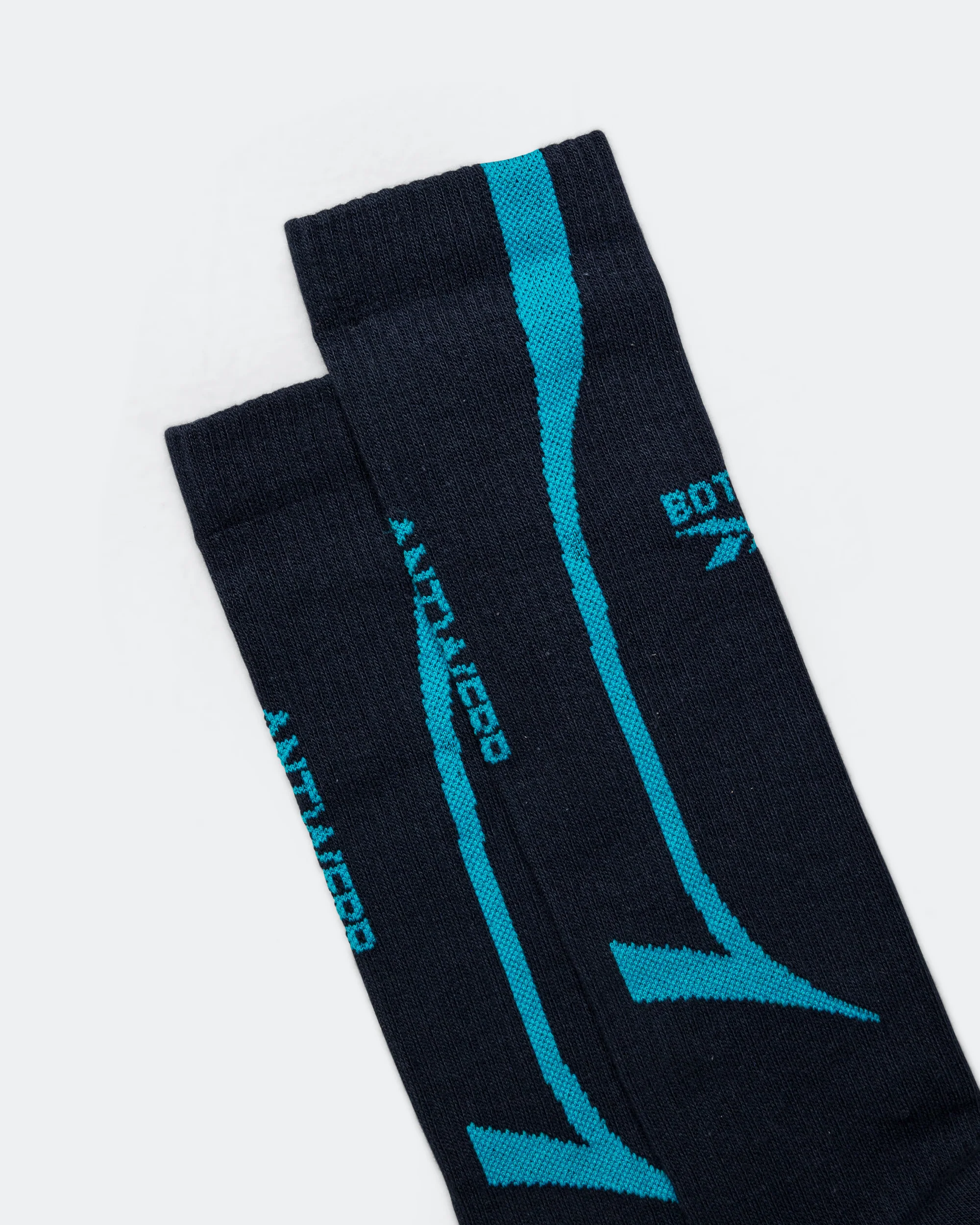 Socks x Botter - Grey Aqua/Blue - Image 3