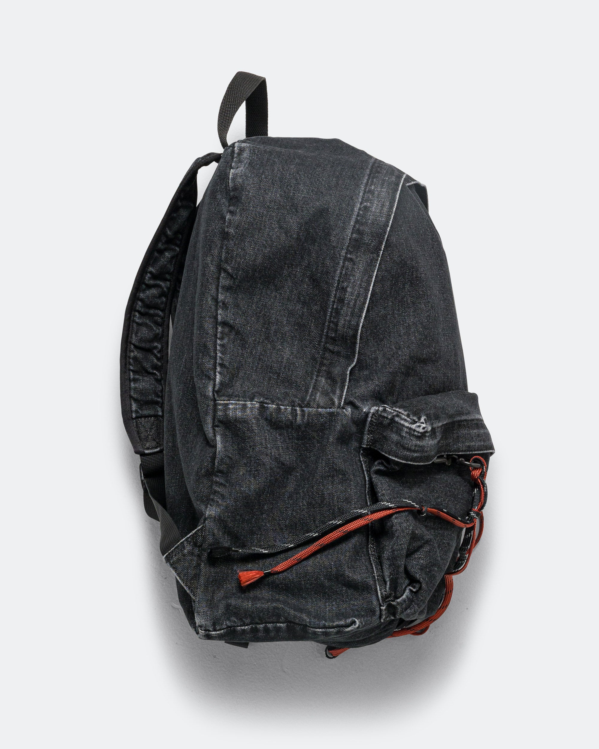Back Pack - Black Overdyed Denim - Image 4