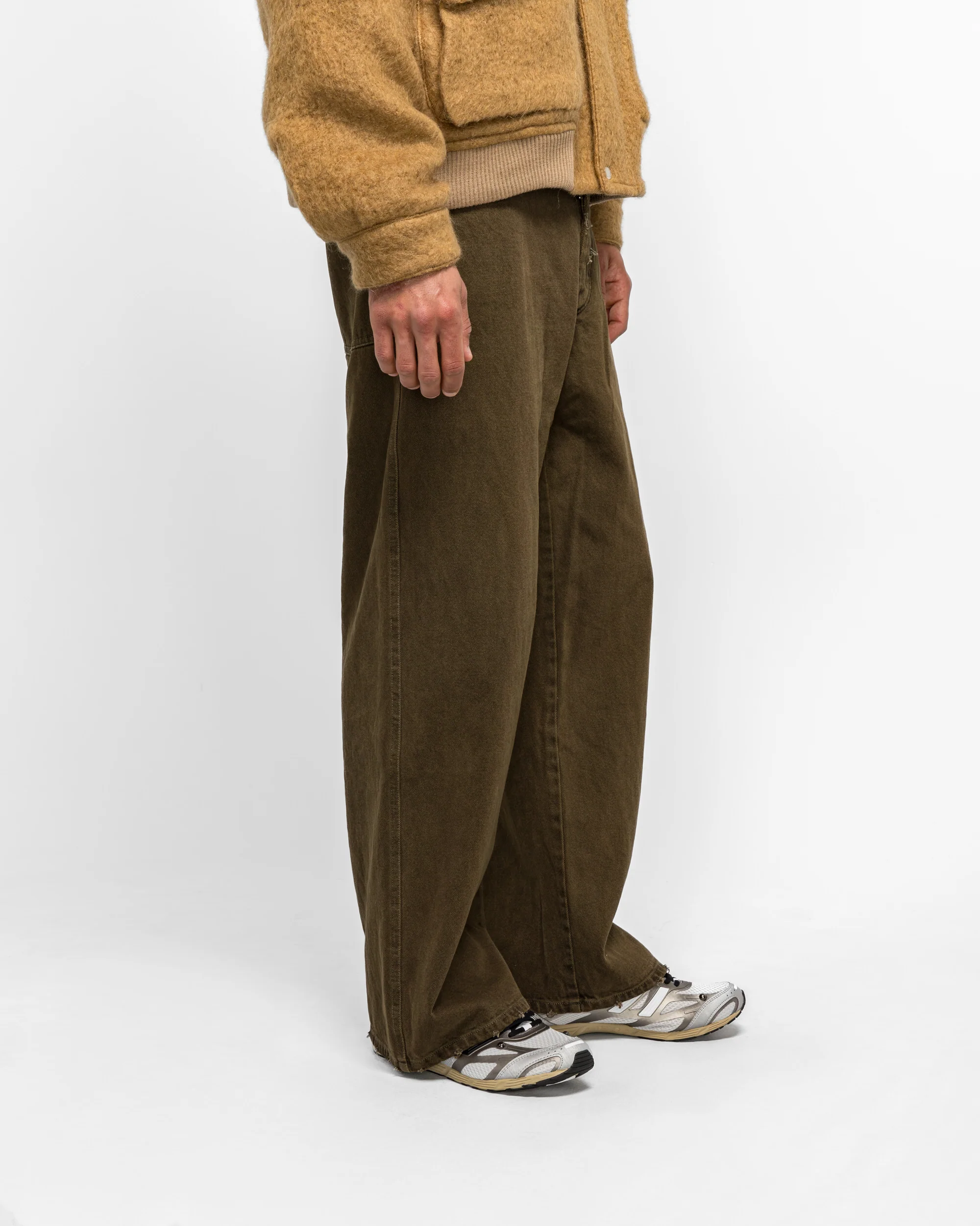 Baggy Jeans - Sand Cotton Drill - Image 3