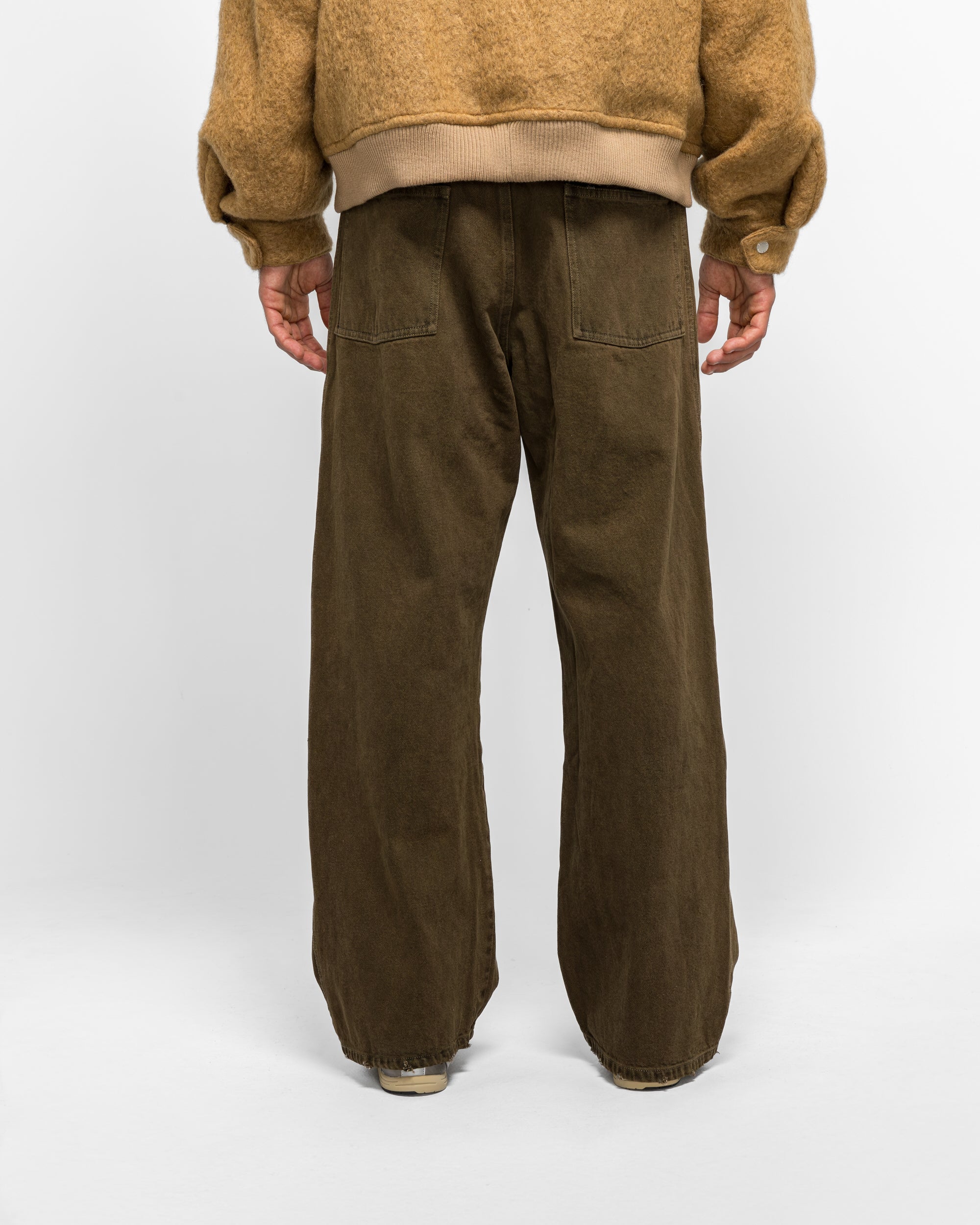 Baggy Jeans - Sand Cotton Drill - Image 4
