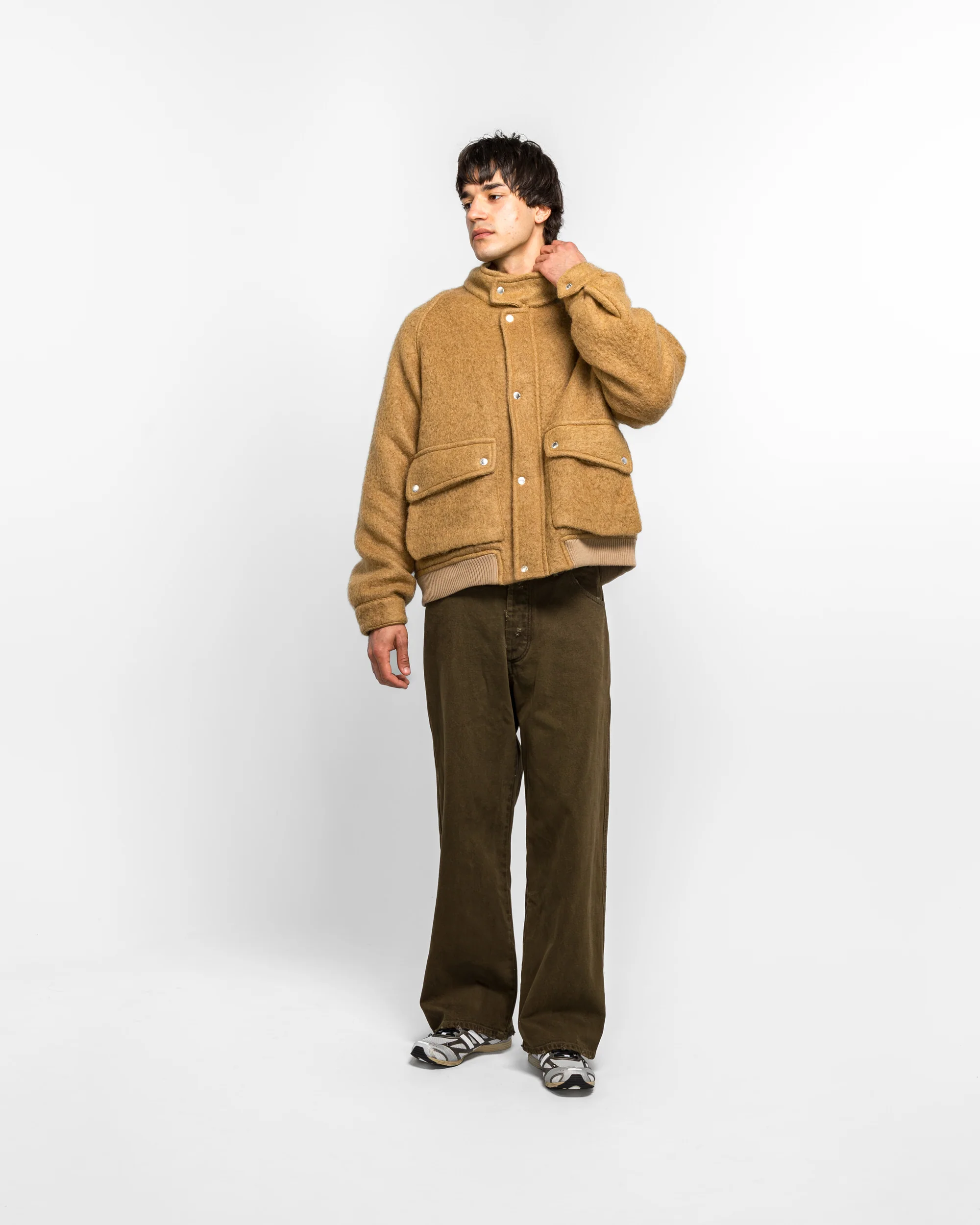 Baggy Jeans - Sand Cotton Drill - Image 6