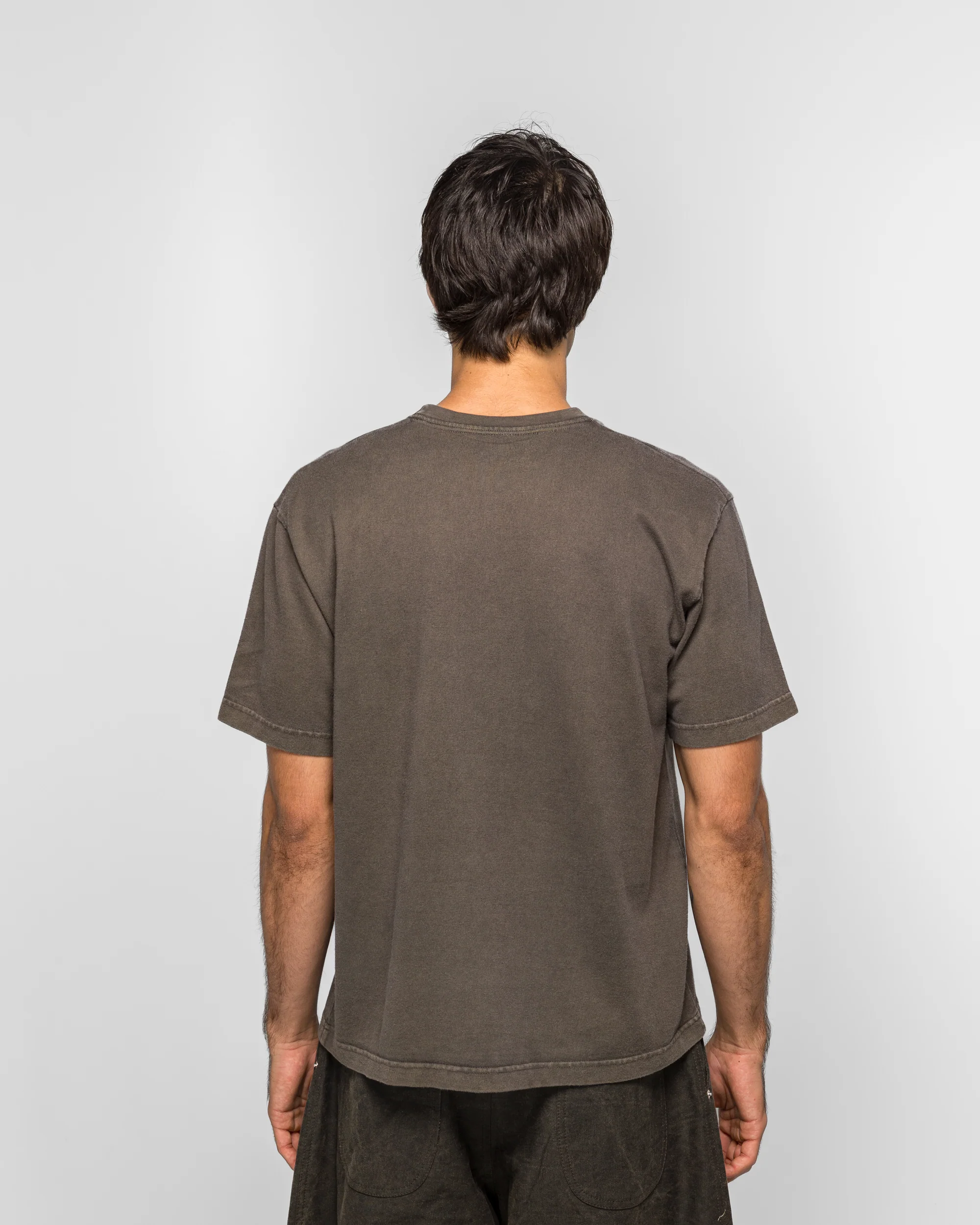Vintage SFTM / Academy Tee - Overdye Brown Soft Roots Jersey - Image 4