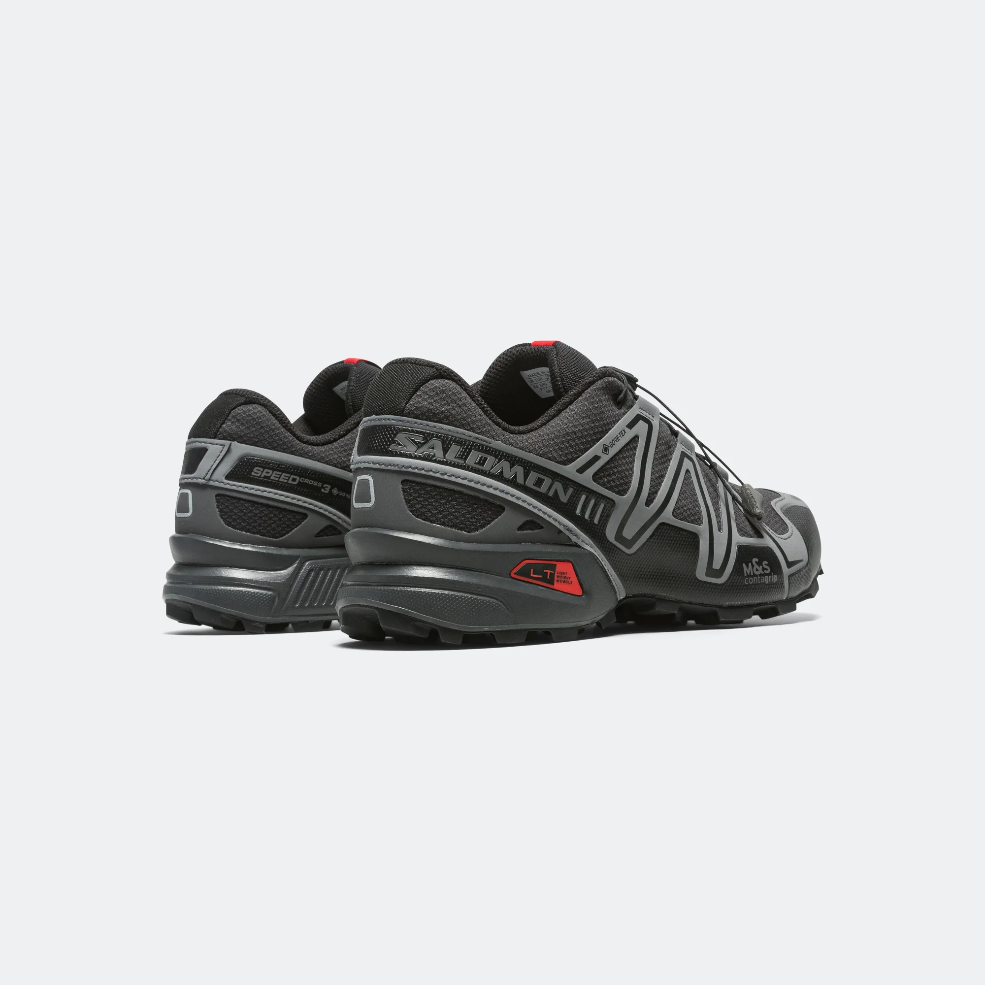 Speedcross 3 GTX - Black/Asphalt-Flame Scarlet - Image 3