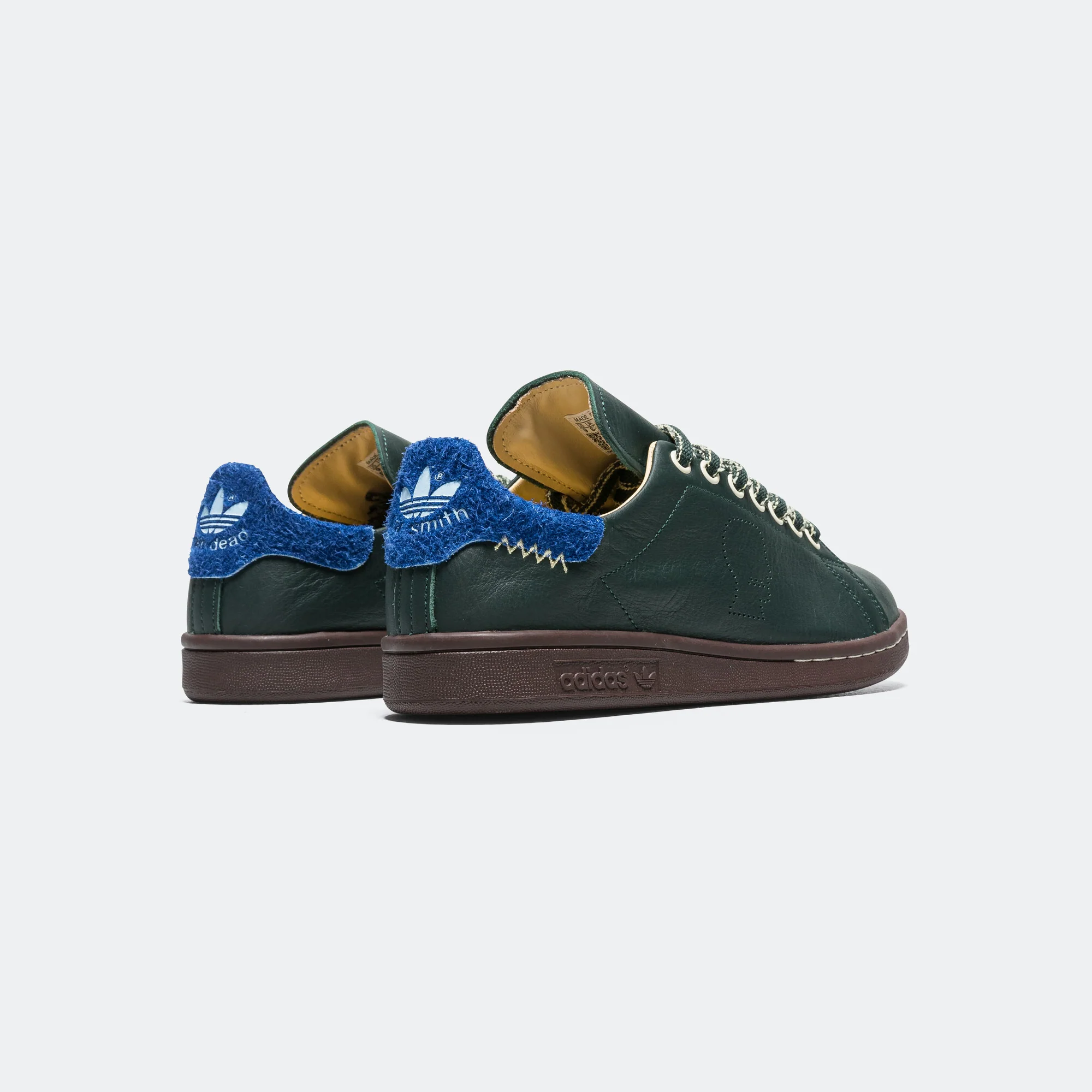 Stan Smith x Brain Dead - Dark Green/Bahia Light Blue-Sand Strata - Image 3