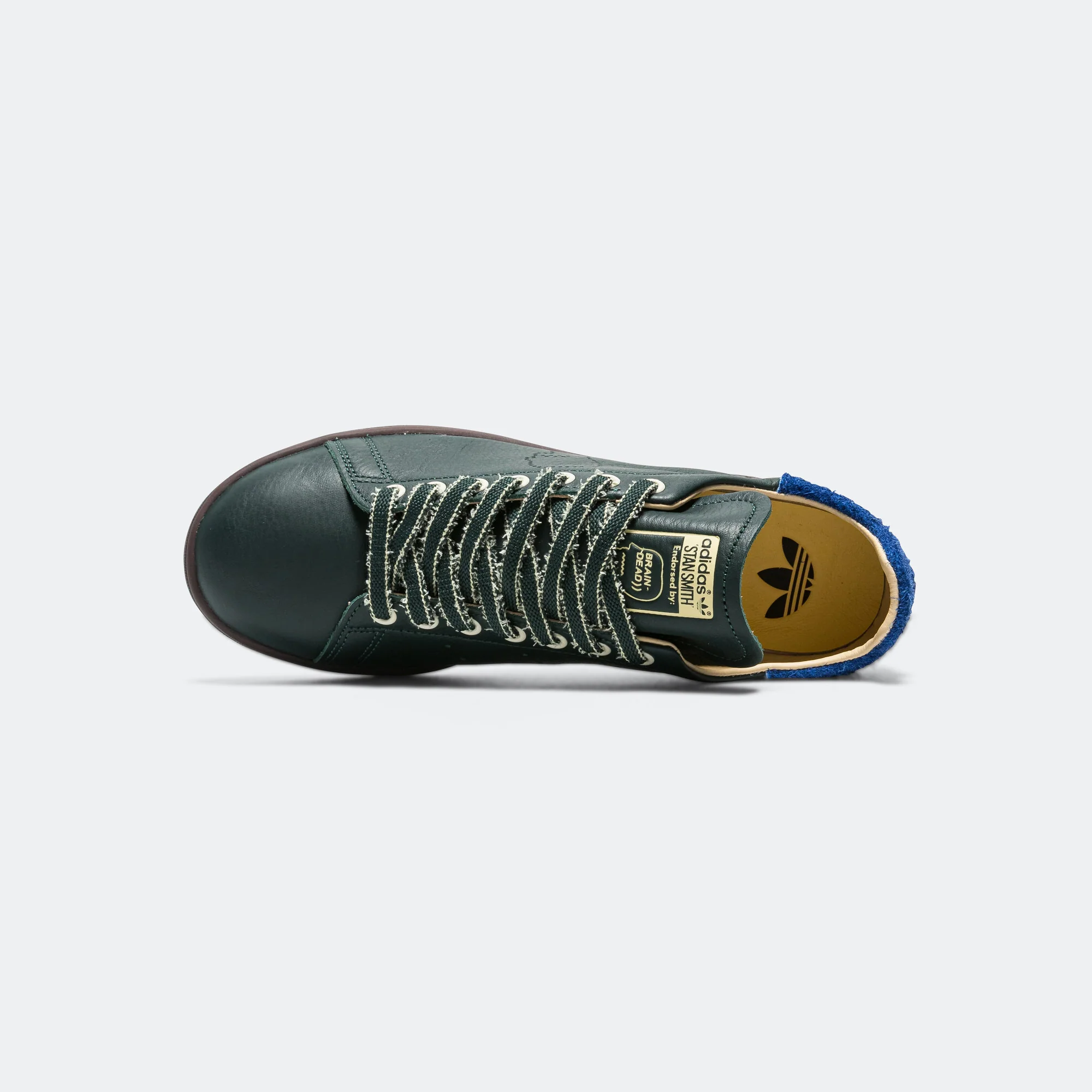 Stan Smith x Brain Dead - Dark Green/Bahia Light Blue-Sand Strata - Image 4