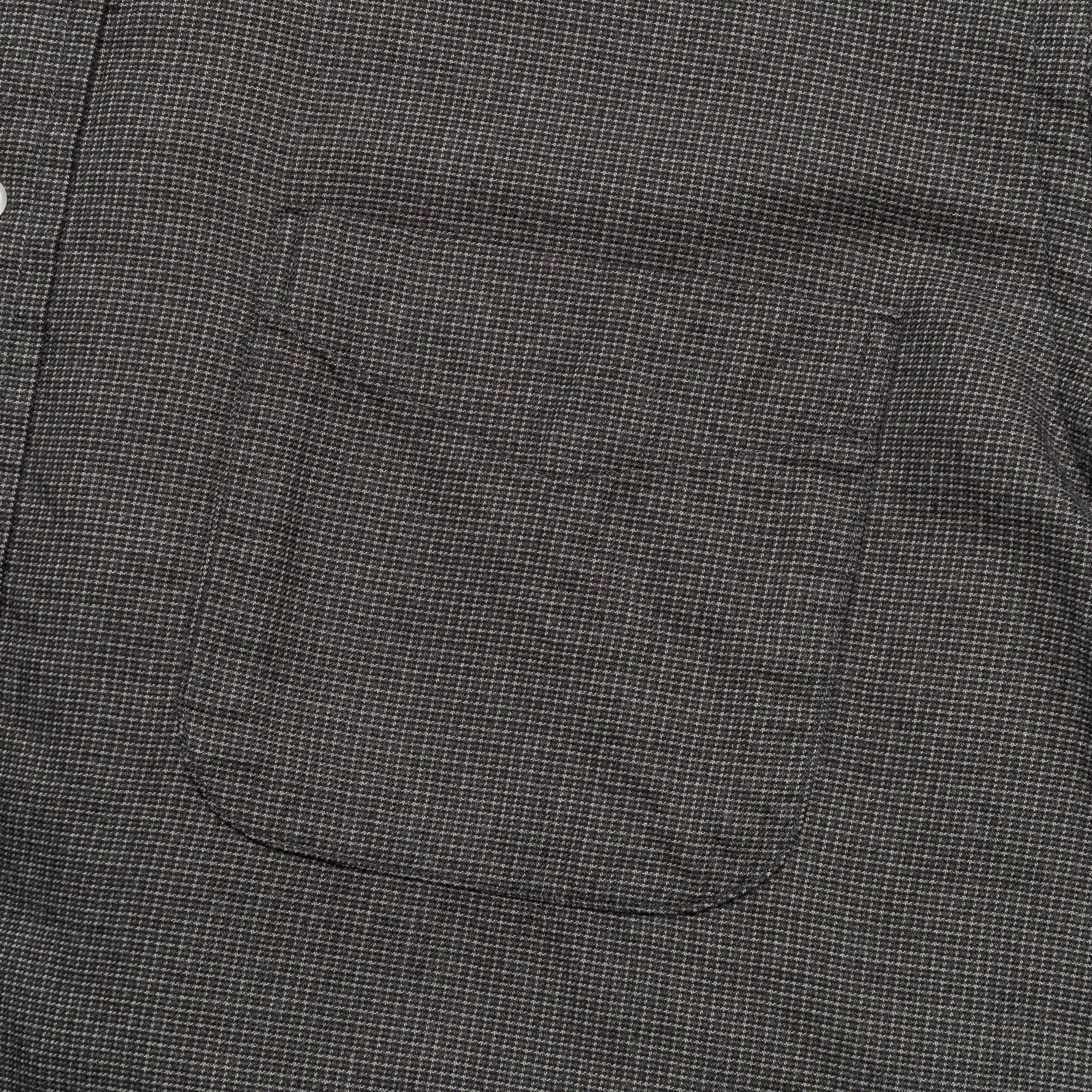 Standard Button Down Shirt - Charcoal Grey - Image 3